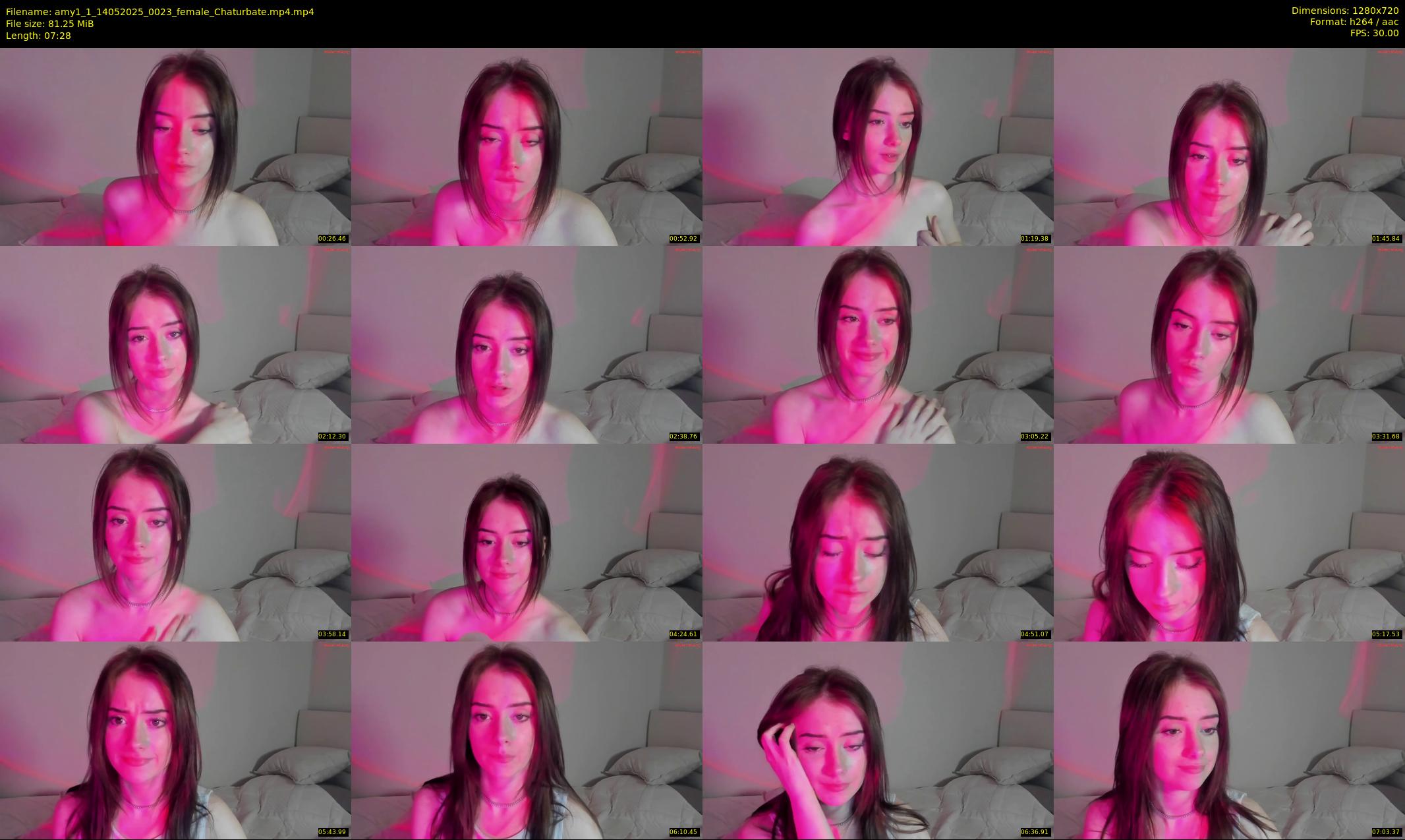 amy1_1 — 8 minute Chaturbate female cam show recording, 720p, May 14, 2025