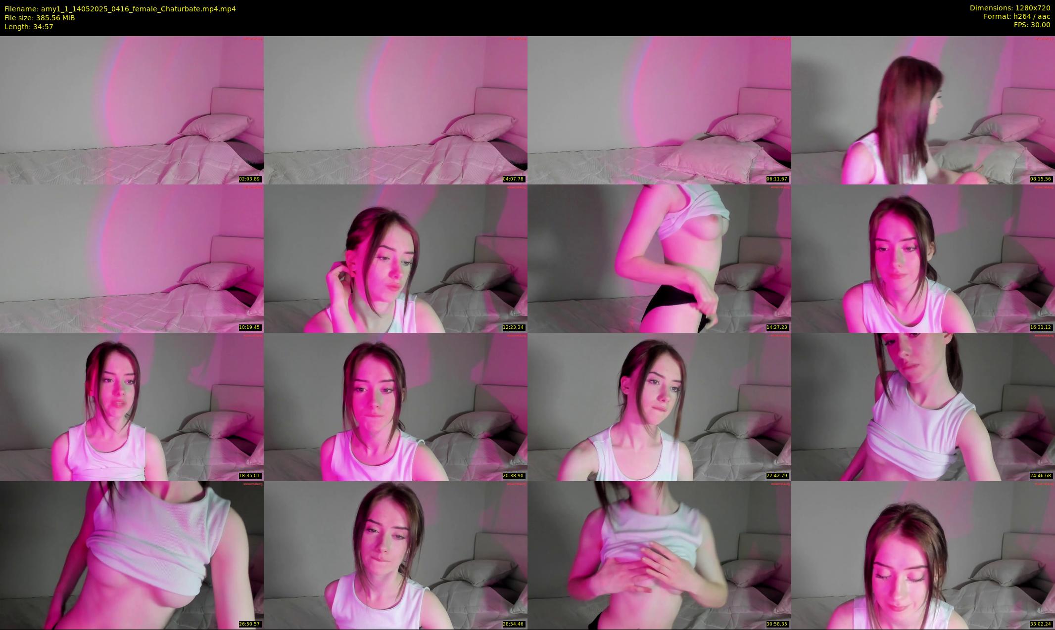 amy1_1 — 35 minute Chaturbate female cam show recording, 720p, May 14, 2025