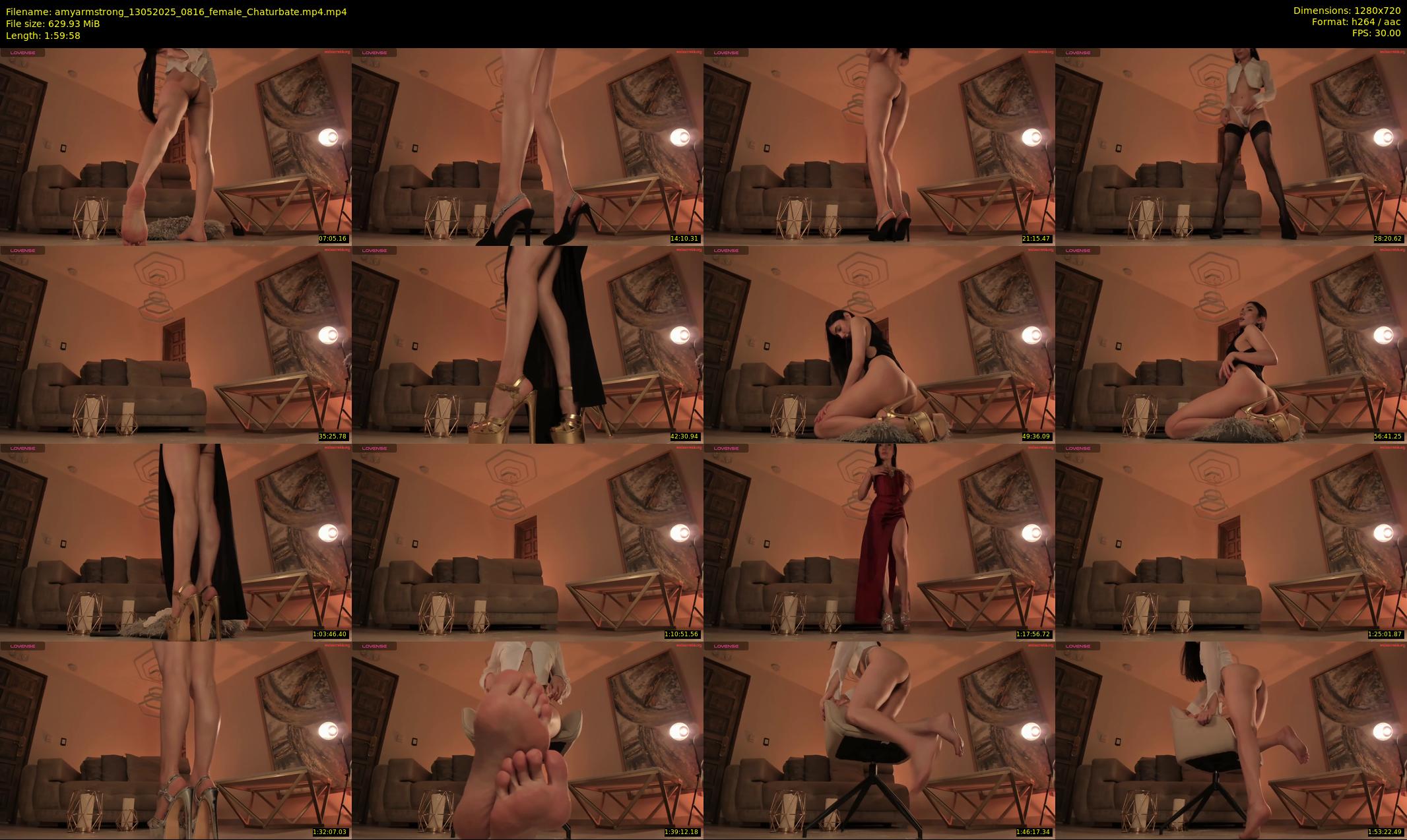 amyarmstrong — 120 minute Chaturbate female cam show recording, 720p, May 13, 2025