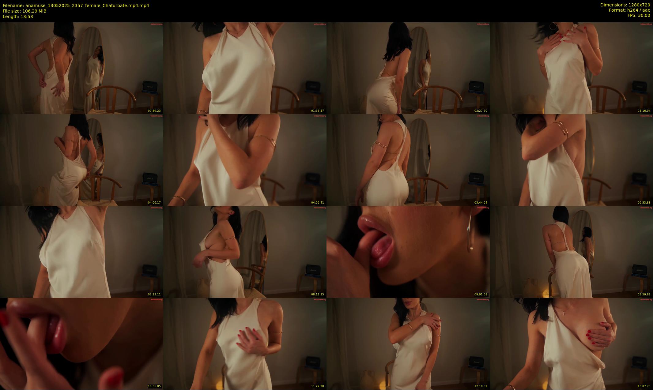 anamuse — 14 minute Chaturbate female cam show recording, 720p, May 13, 2025