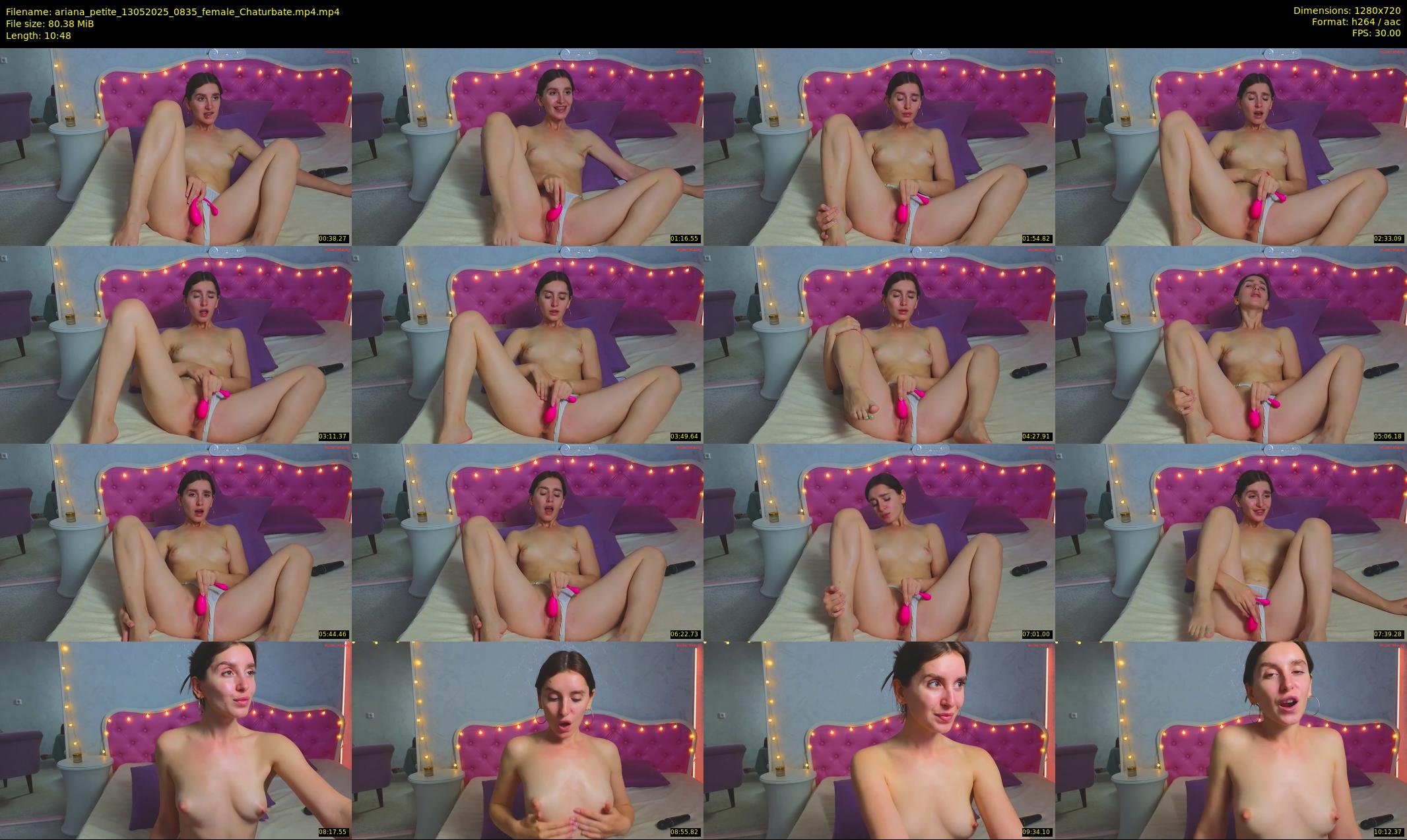 ariana_petite — 11 minute Chaturbate female cam show recording, 720p, May 13, 2025