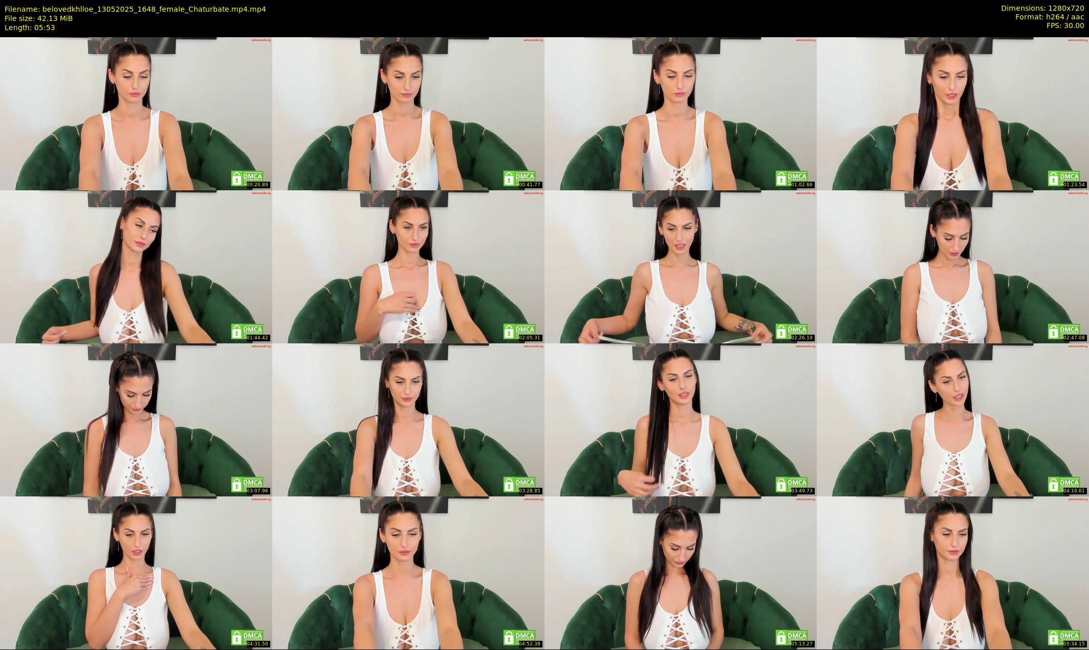 belovedkhlloe — 6 minute Chaturbate female cam show recording, 720p, May 13, 2025