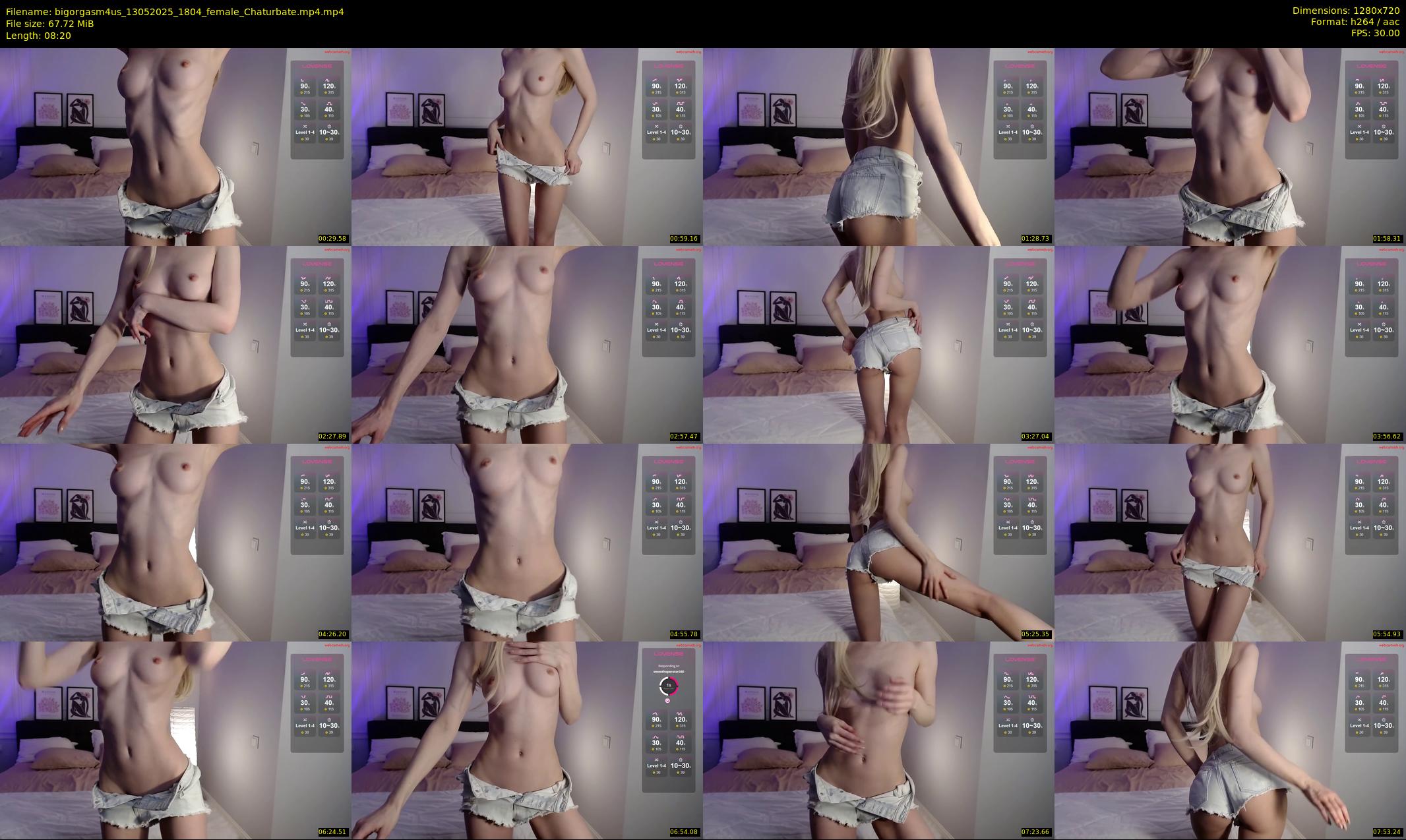 bigorgasm4us — 9 minute Chaturbate female cam show recording, 720p, May 13, 2025