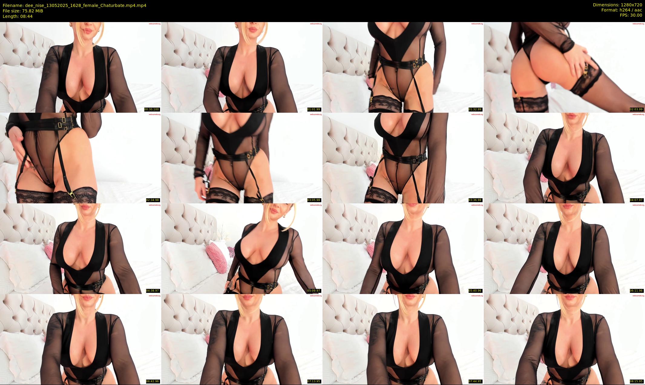 dee_nise — 9 minute Chaturbate female cam show recording, 720p, May 13, 2025