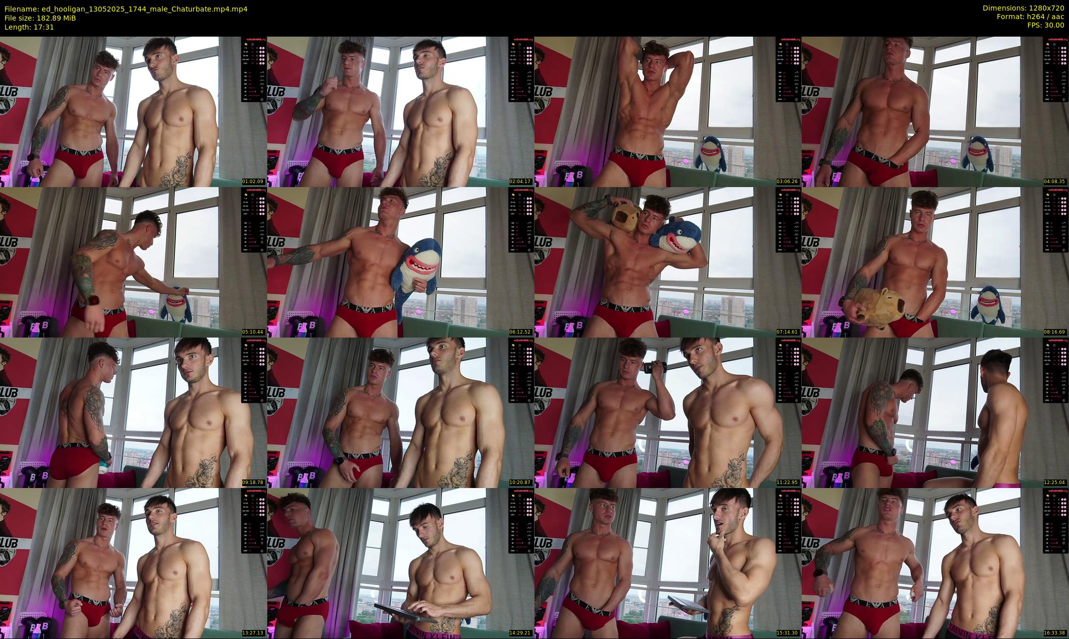 ed_hooligan — 18 minute Chaturbate male cam show recording, 720p, May 13, 2025
