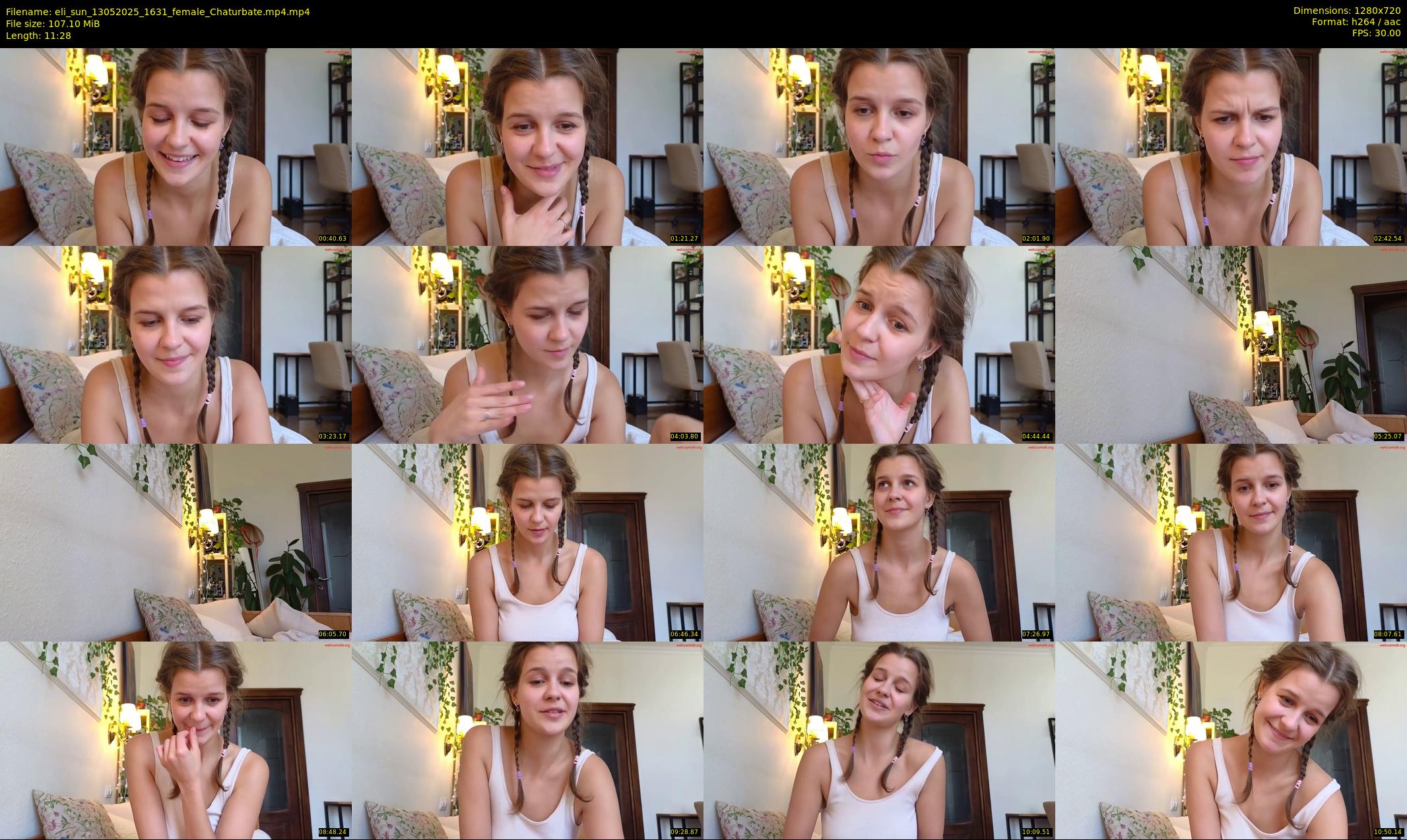 eli_sun — 12 minute Chaturbate female cam show recording, 720p, May 13, 2025