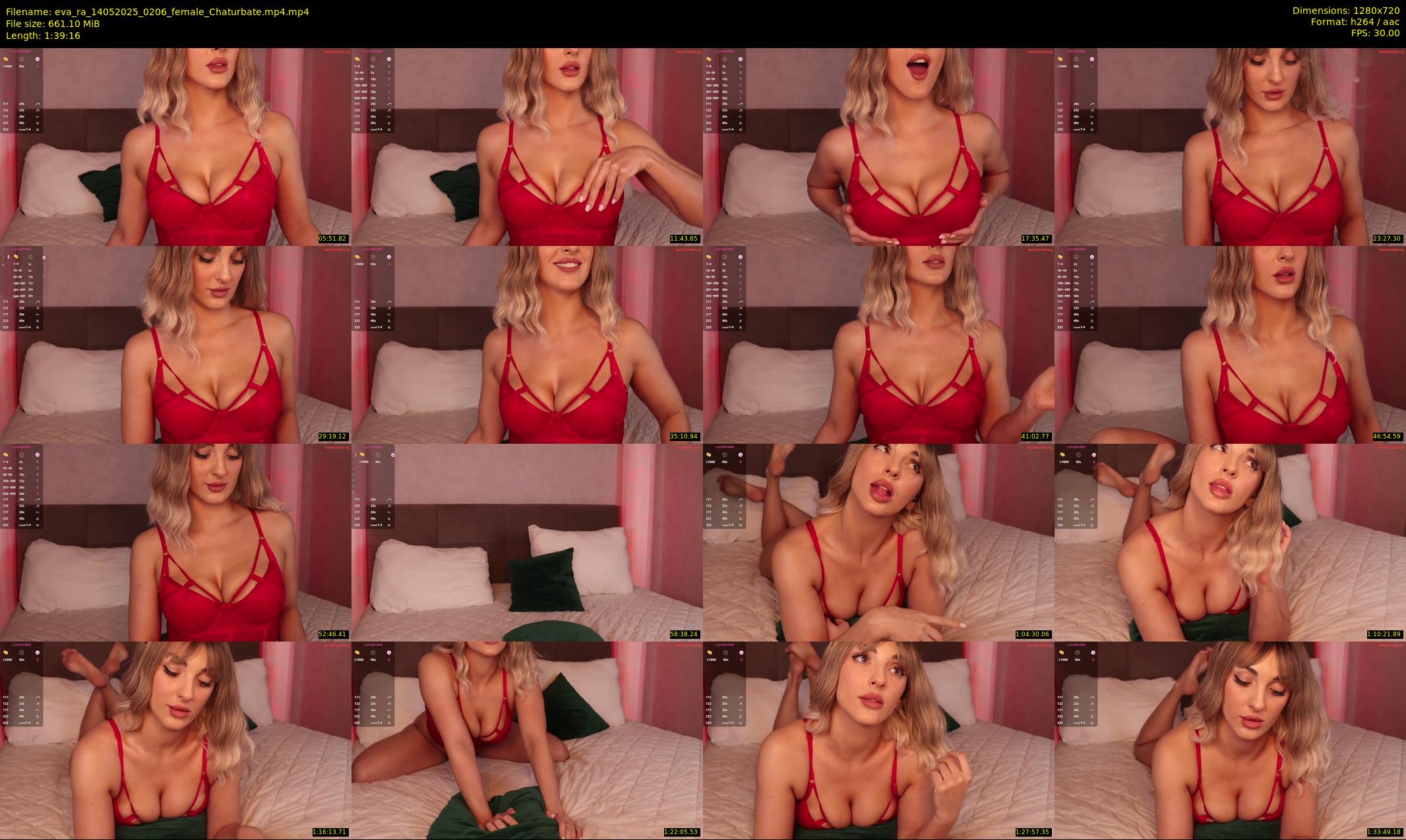 eva_ra — 100 minute Chaturbate female cam show recording, 720p, May 14, 2025