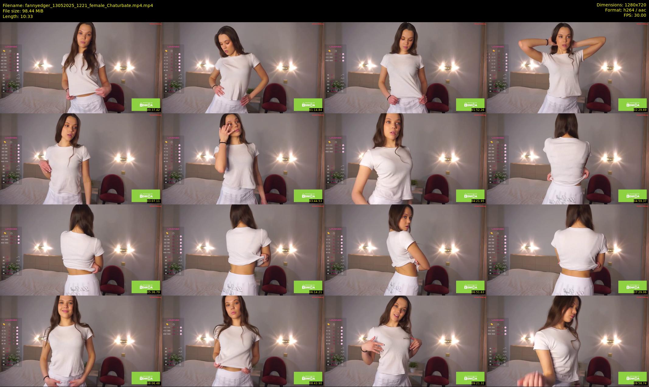 fannyedger — 11 minute Chaturbate female cam show recording, 720p, May 13, 2025