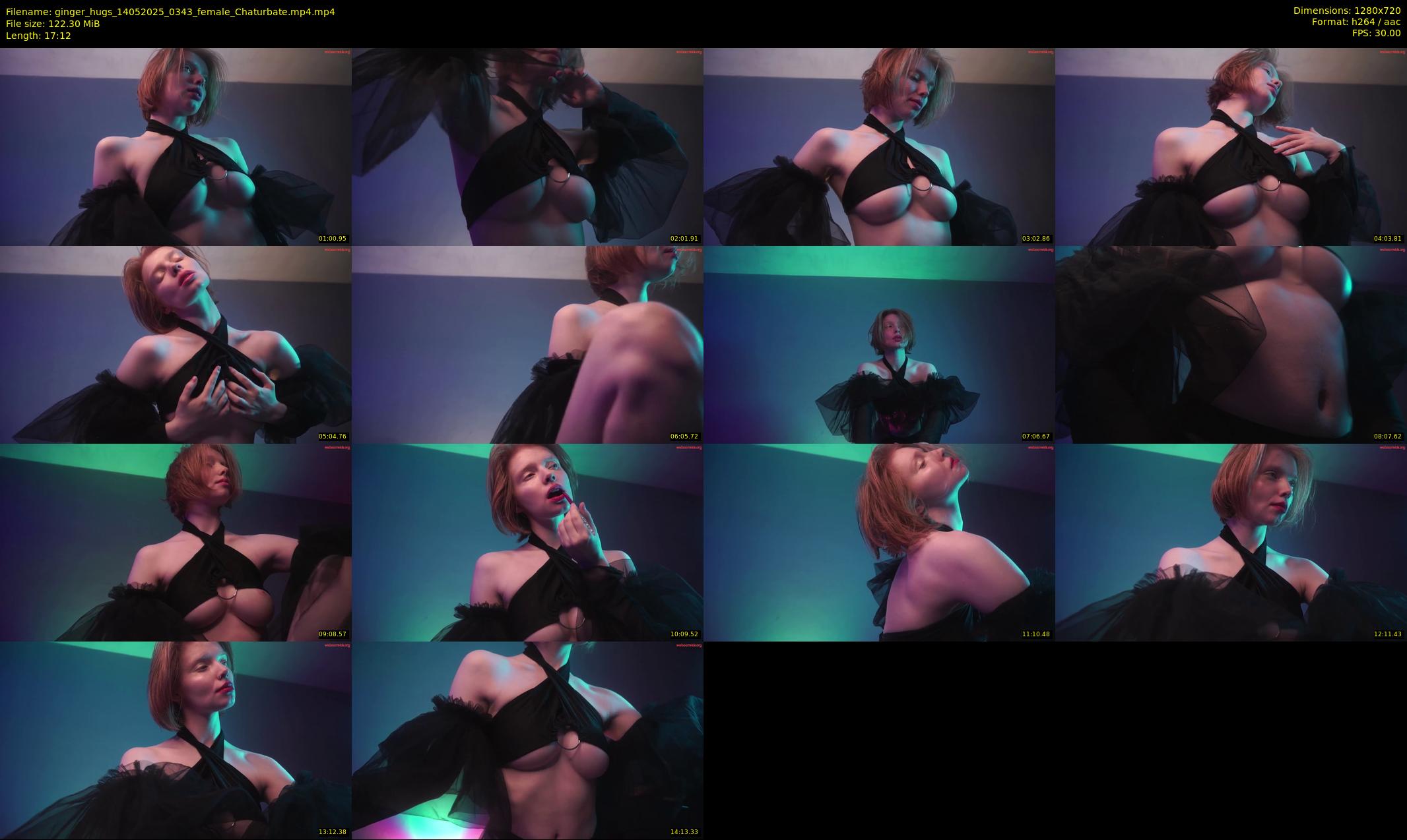 ginger_hugs — 18 minute Chaturbate female cam show recording, 720p, May 14, 2025