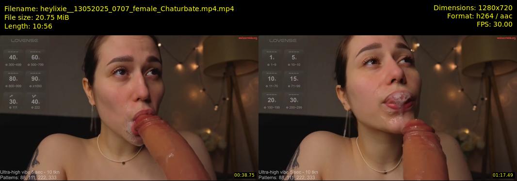 heylixie_ — 11 minute Chaturbate female cam show recording, 720p, May 13, 2025