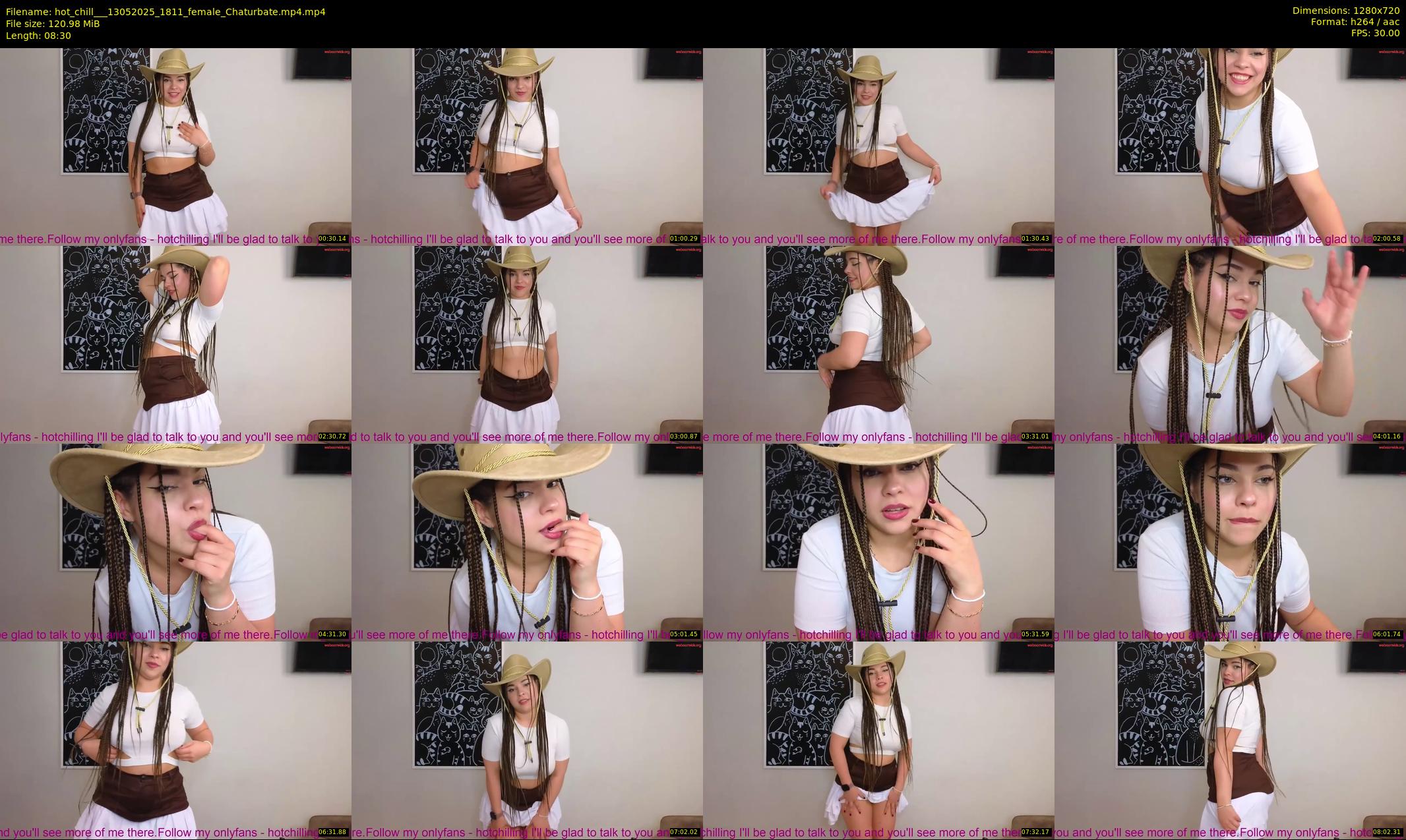 hot_chill__ — 9 minute Chaturbate female cam show recording, 720p, May 13, 2025