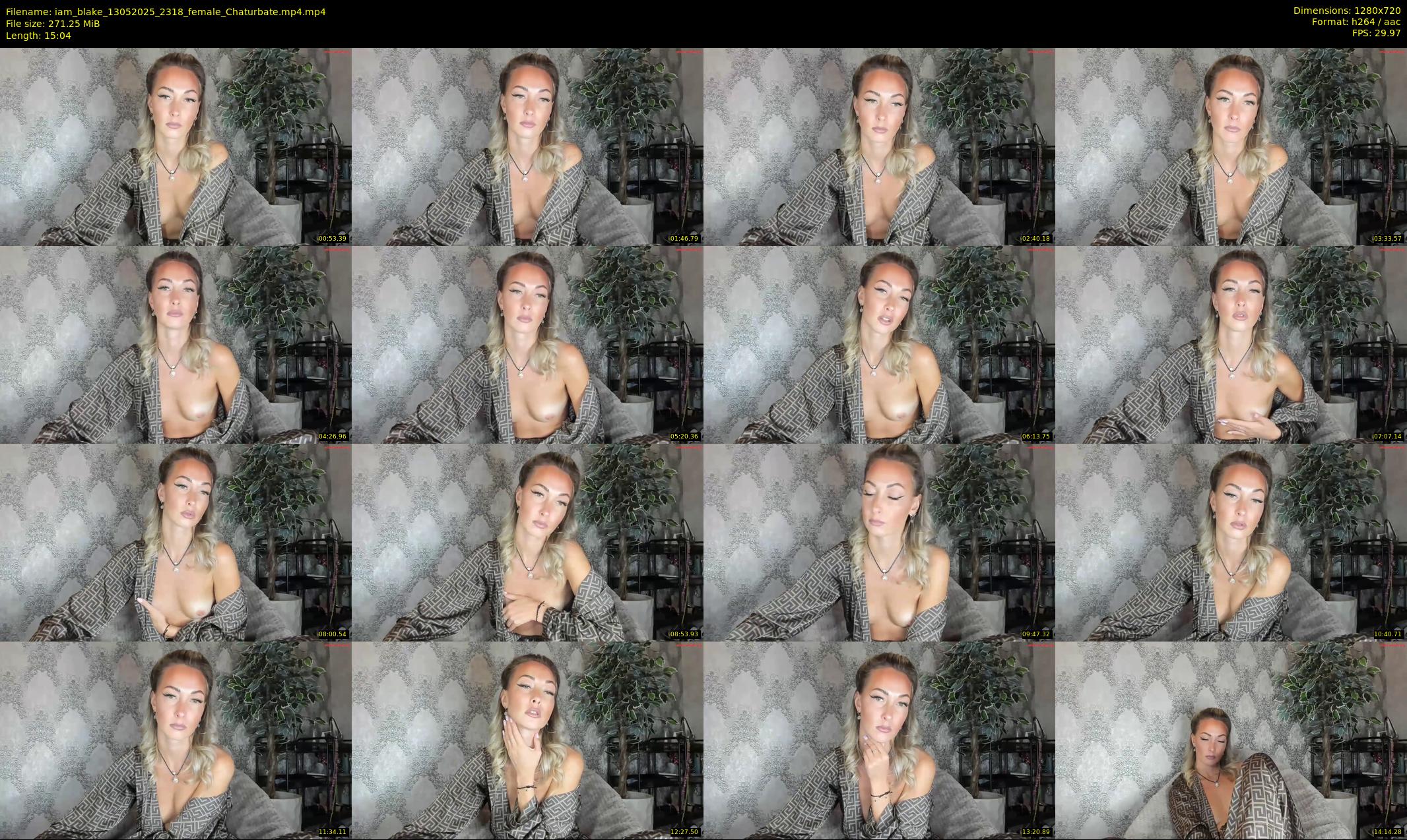 iam_blake — 16 minute Chaturbate female cam show recording, 720p, May 13, 2025