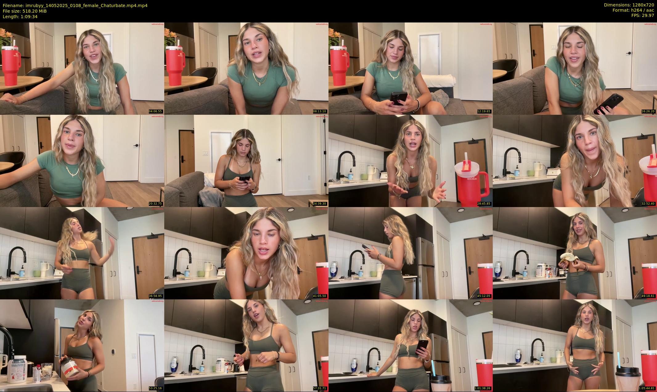 imrubyy — 70 minute Chaturbate female cam show recording, 720p, May 14, 2025