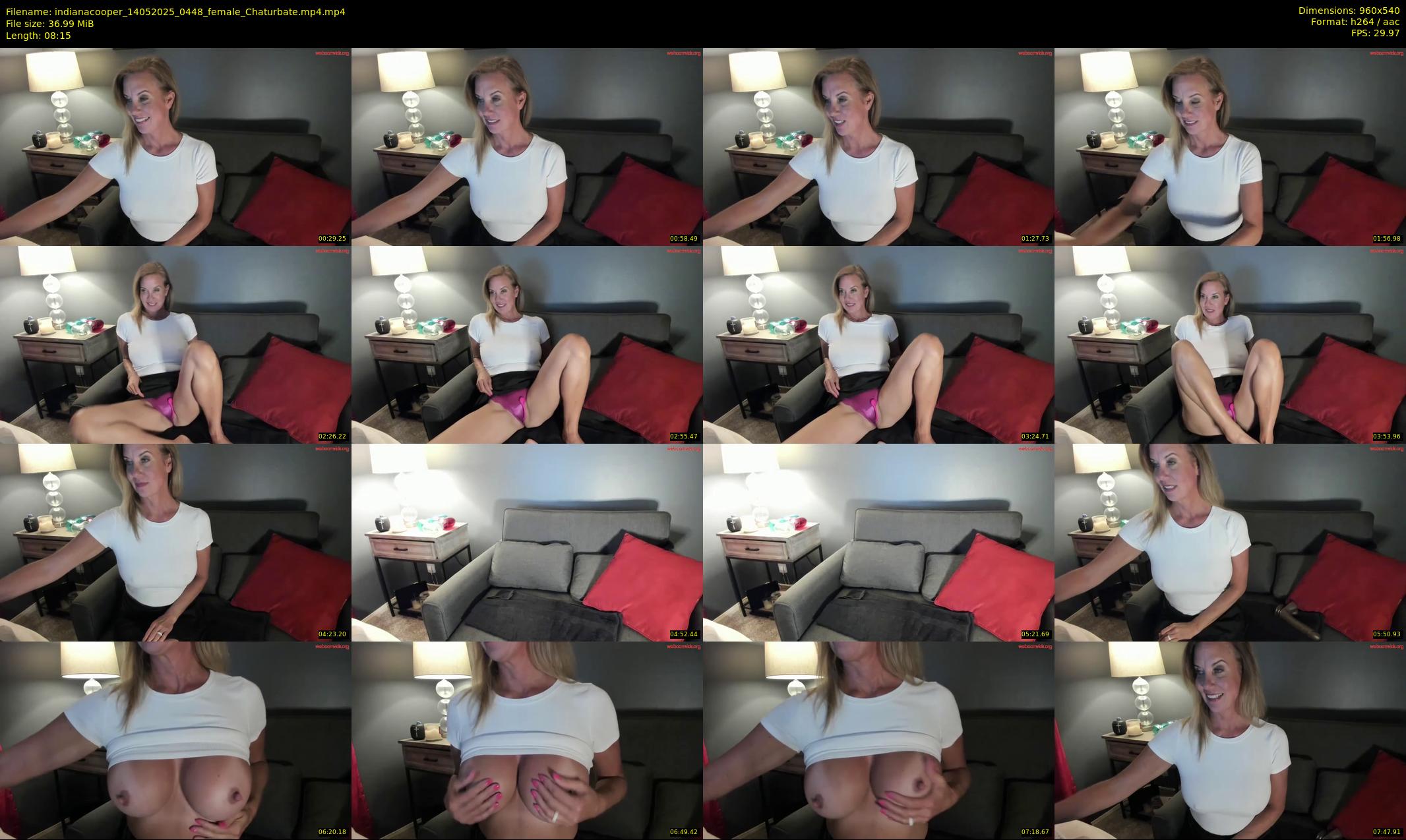 indianacooper — 9 minute Chaturbate female cam show recording, 480p, May 14, 2025