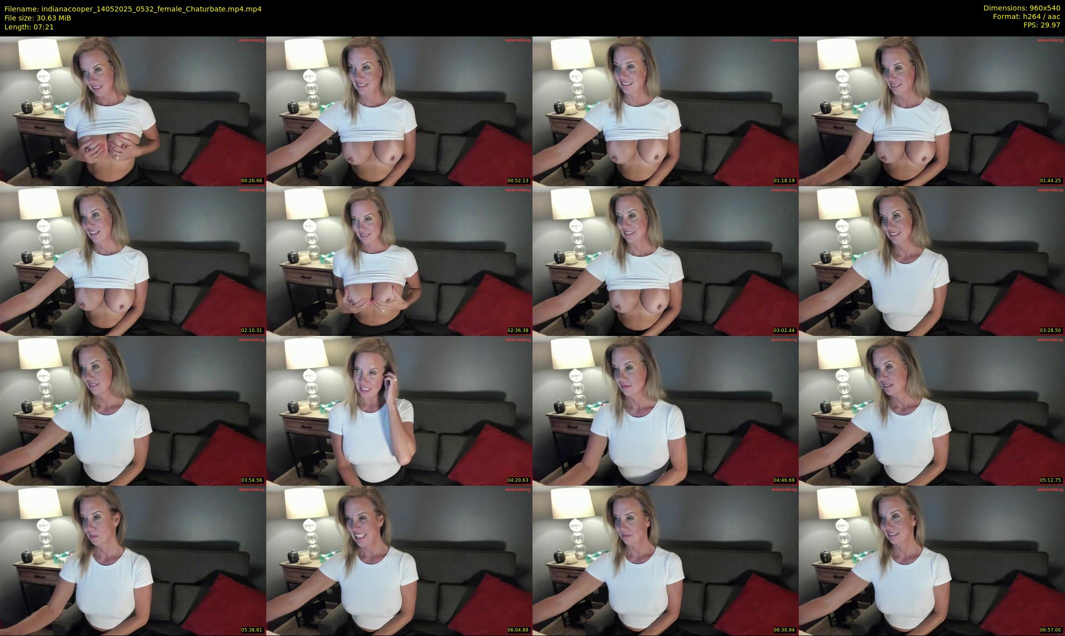 indianacooper — 8 minute Chaturbate female cam show recording, 480p, May 14, 2025