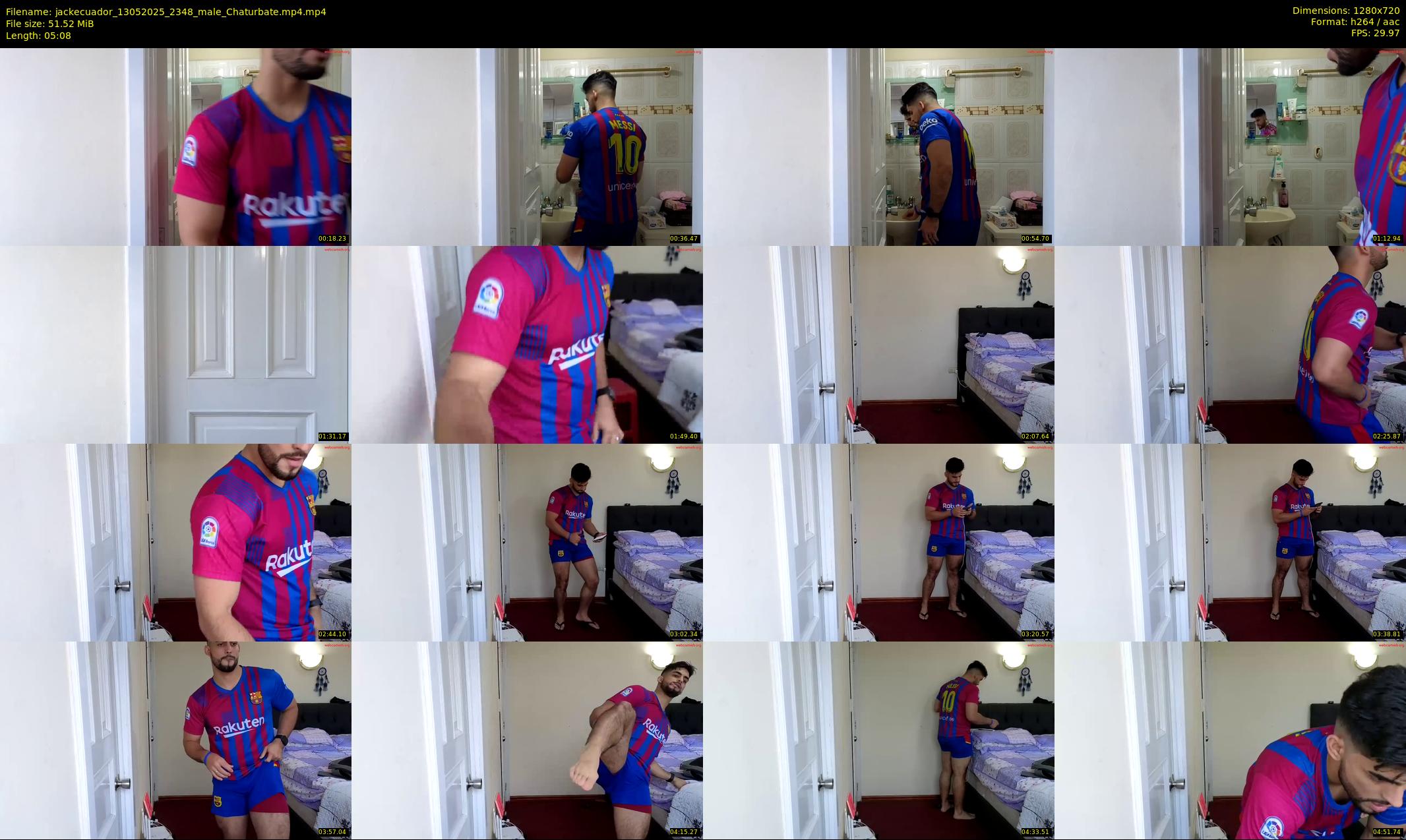 jackecuador — 6 minute Chaturbate male cam show recording, 720p, May 13, 2025