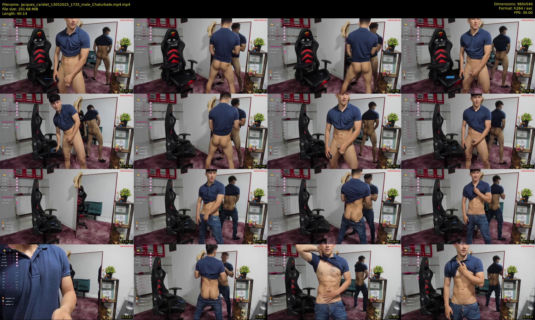 jacques_cardiet — 41 minute Chaturbate male cam show recording, 480p, May 13, 2025