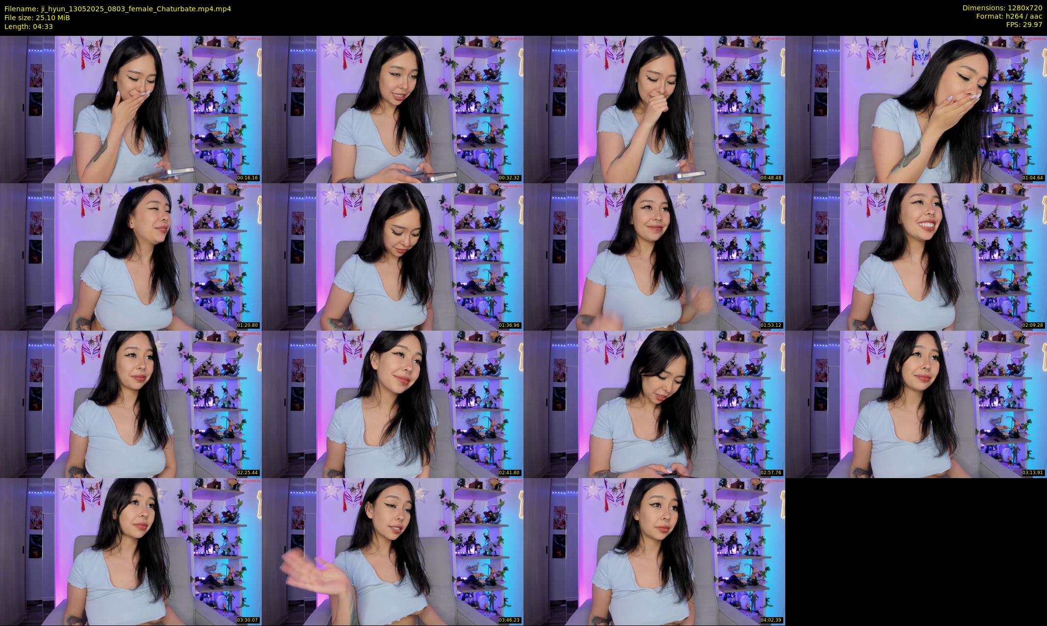 ji_hyun — 5 minute Chaturbate female cam show recording, 720p, May 13, 2025