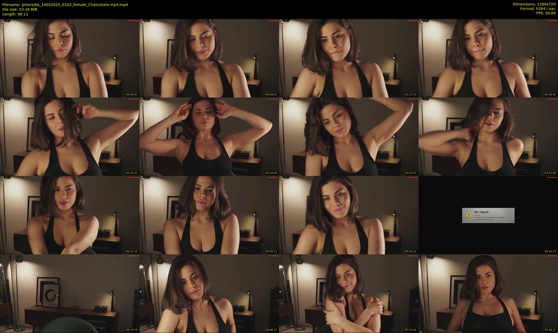 joheredia — 9 minute Chaturbate female cam show recording, 720p, May 14, 2025