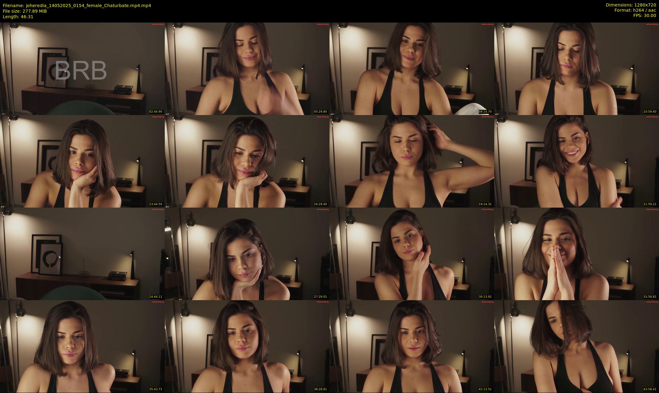 joheredia — 47 minute Chaturbate female cam show recording, 720p, May 14, 2025