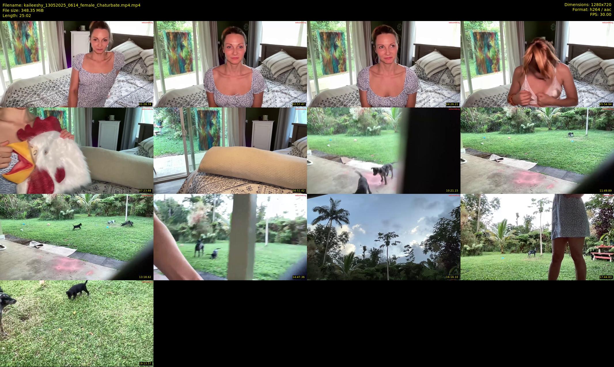 kaileeshy — 26 minute Chaturbate female cam show recording, 720p, May 13, 2025