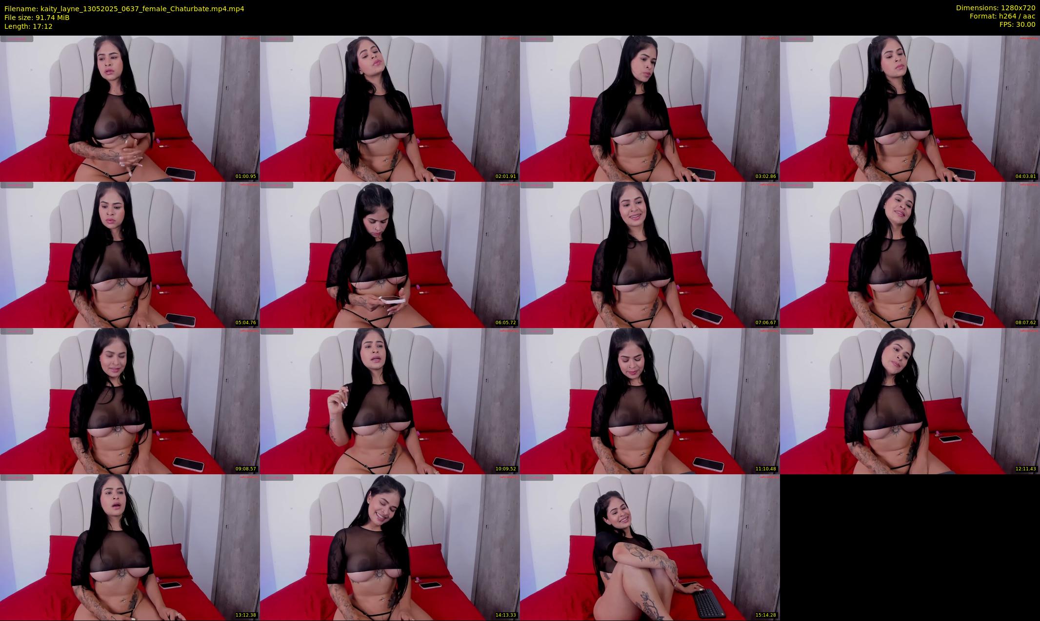 kaity_layne — 18 minute Chaturbate female cam show recording, 720p, May 13, 2025