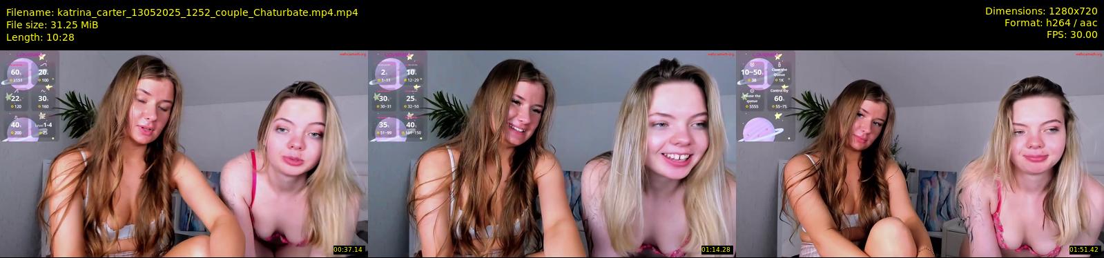 katrina_carter — 11 minute Chaturbate female cam show recording, 720p, May 13, 2025