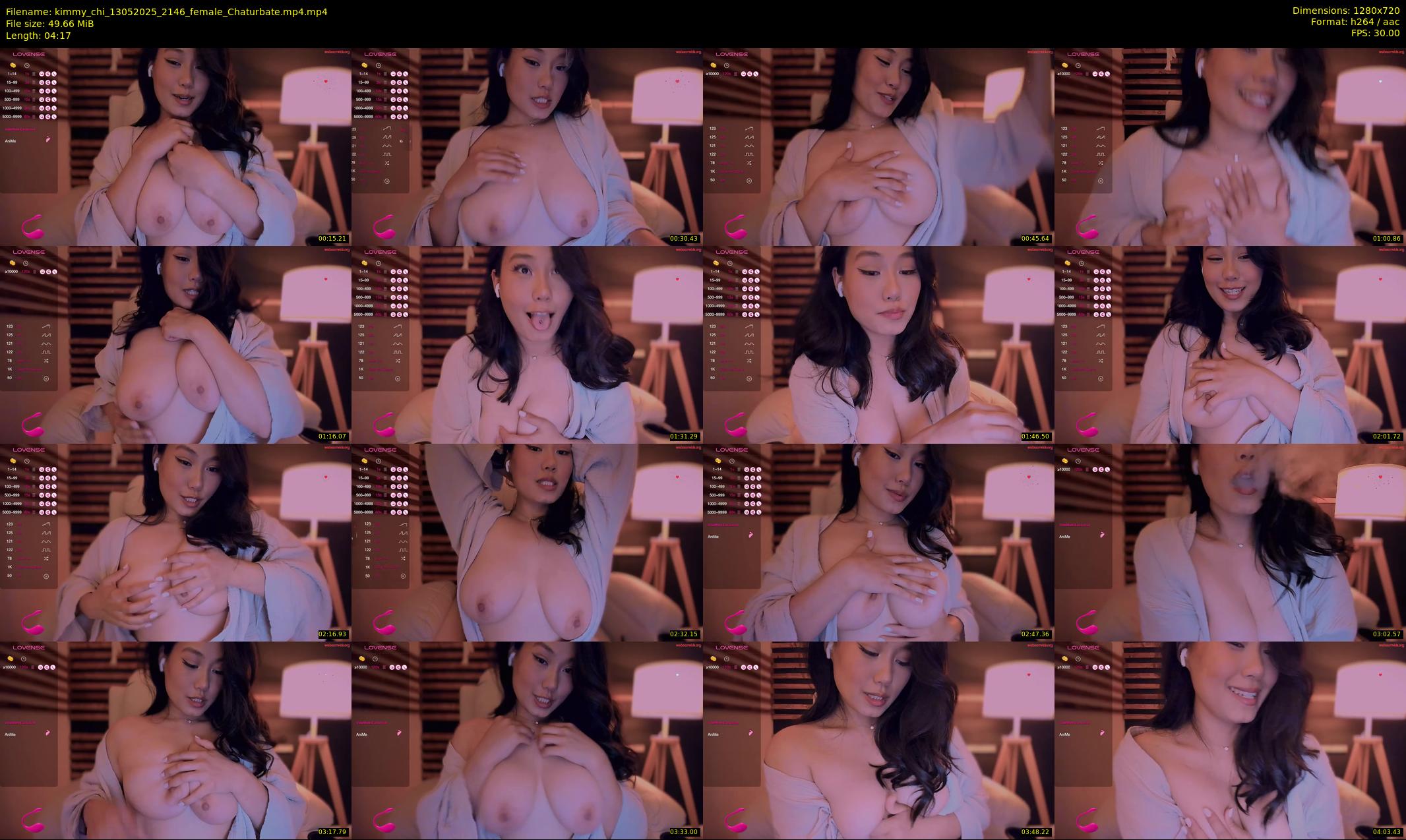 kimmy_chi — 5 minute Chaturbate female cam show recording, 720p, May 13, 2025