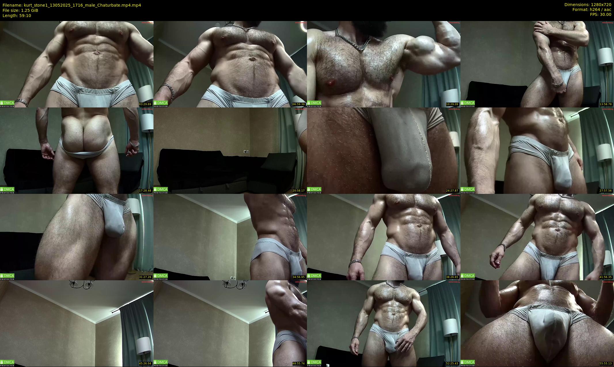 kurt_stone1 — 60 minute Chaturbate male cam show recording, 720p, May 13, 2025