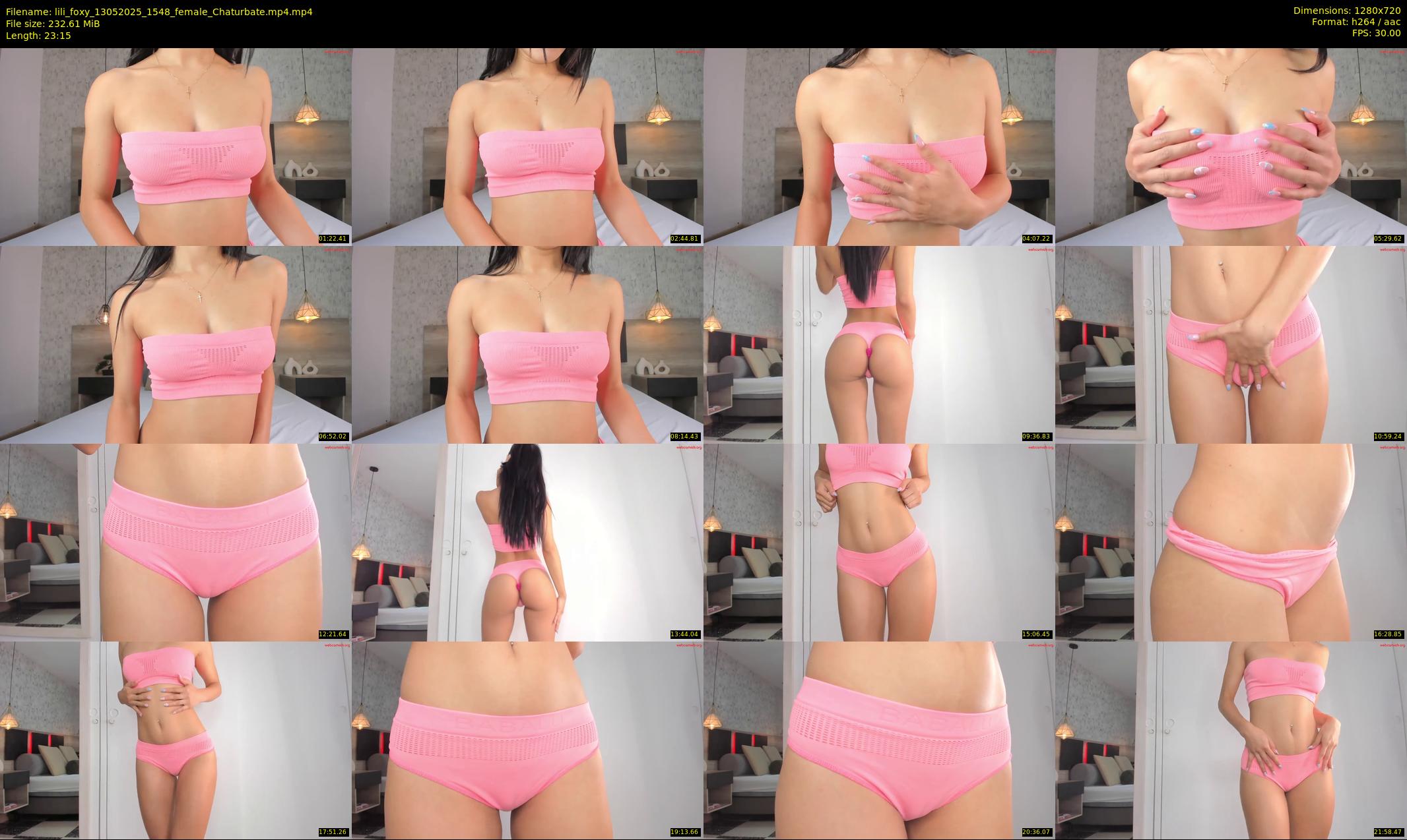 lili_foxy — 24 minute Chaturbate female cam show recording, 720p, May 13, 2025