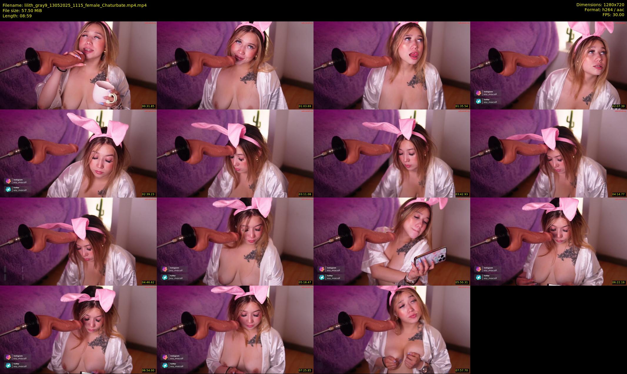 lilith_gray9 — 9 minute Chaturbate female cam show recording, 720p, May 13, 2025