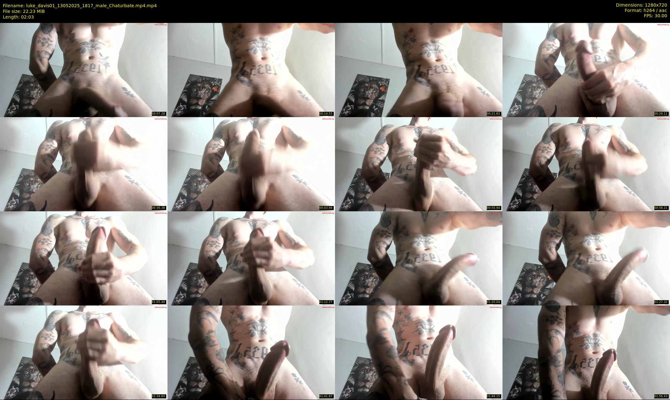 luke_davis01 — 3 minute Chaturbate male cam show recording, 720p, May 13, 2025