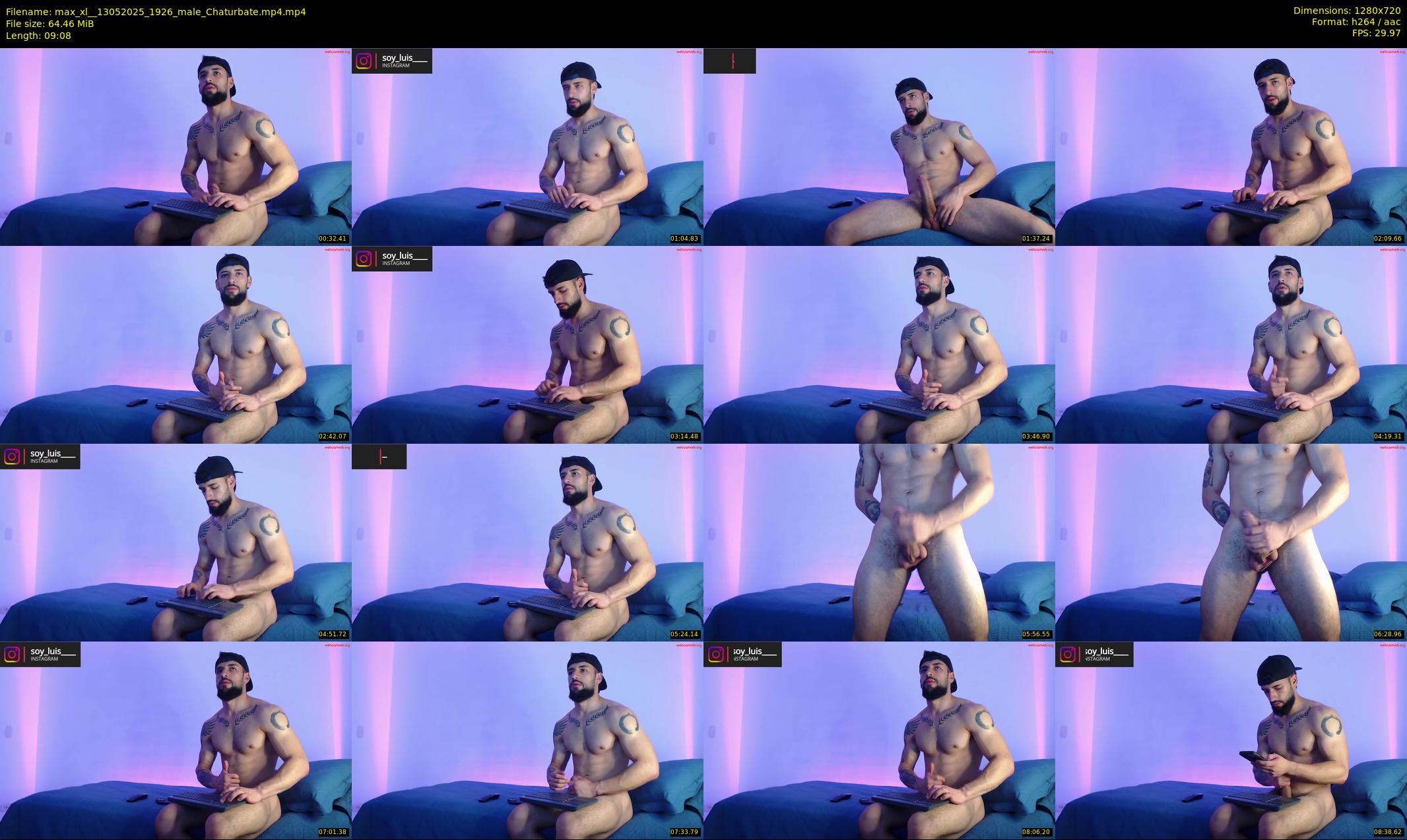 max_xl_ — 10 minute Chaturbate male cam show recording, 720p, May 13, 2025