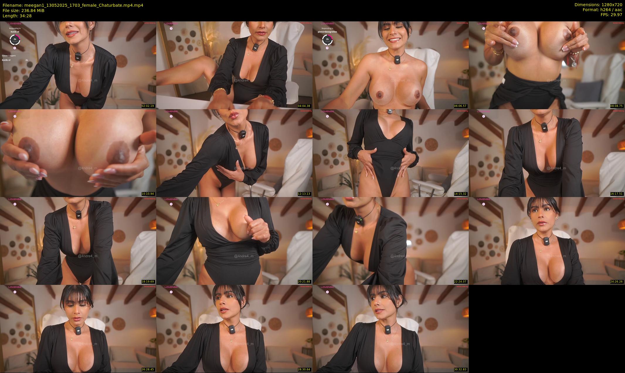 meegan1 — 35 minute Chaturbate female cam show recording, 720p, May 13, 2025