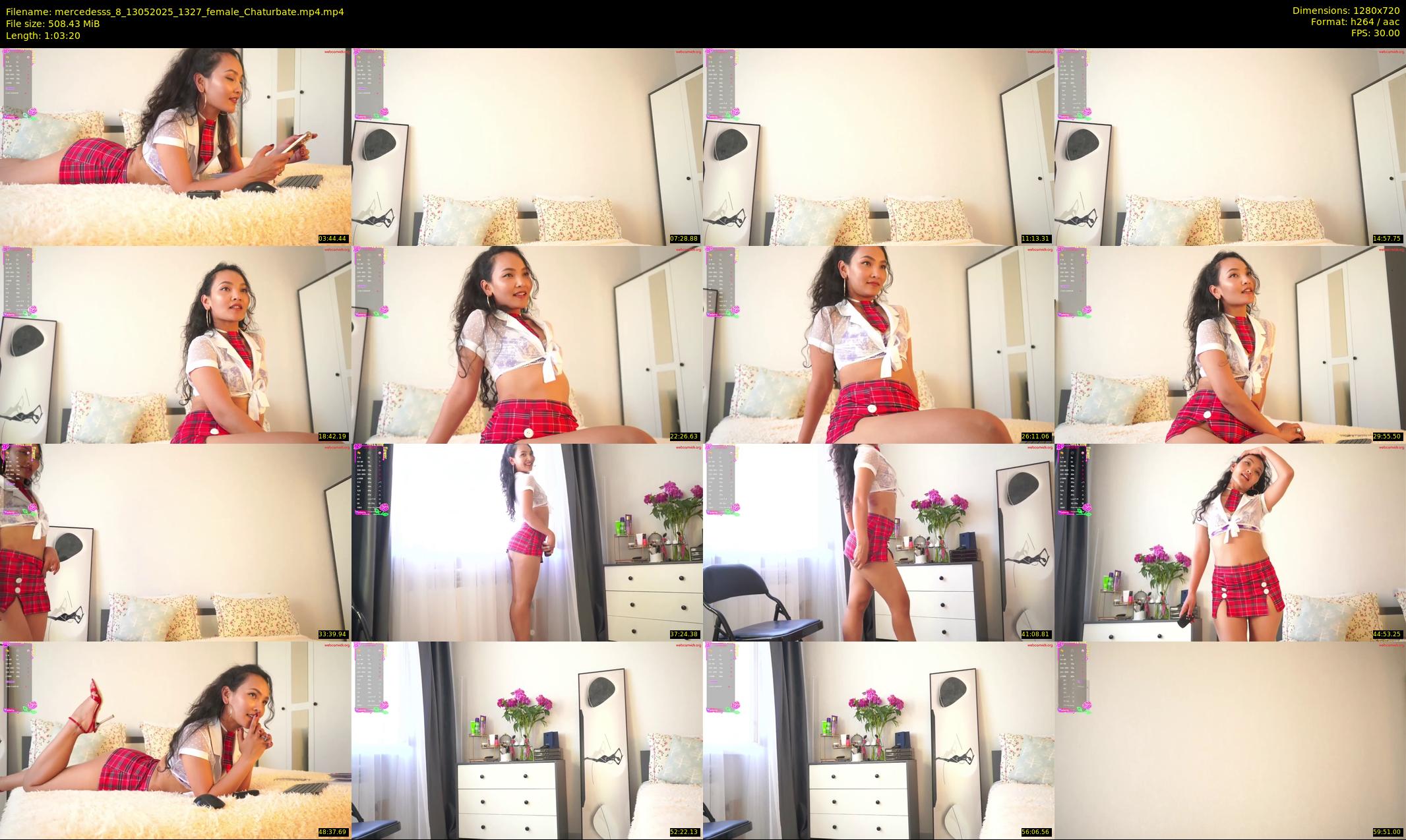 mercedesss_8 — 64 minute Chaturbate female cam show recording, 720p, May 13, 2025