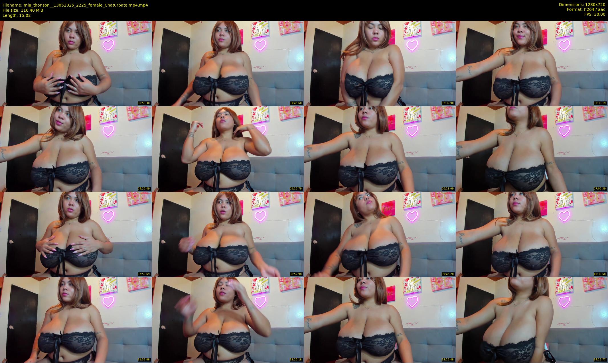 mia_thonson_ — 16 minute Chaturbate female cam show recording, 720p, May 13, 2025