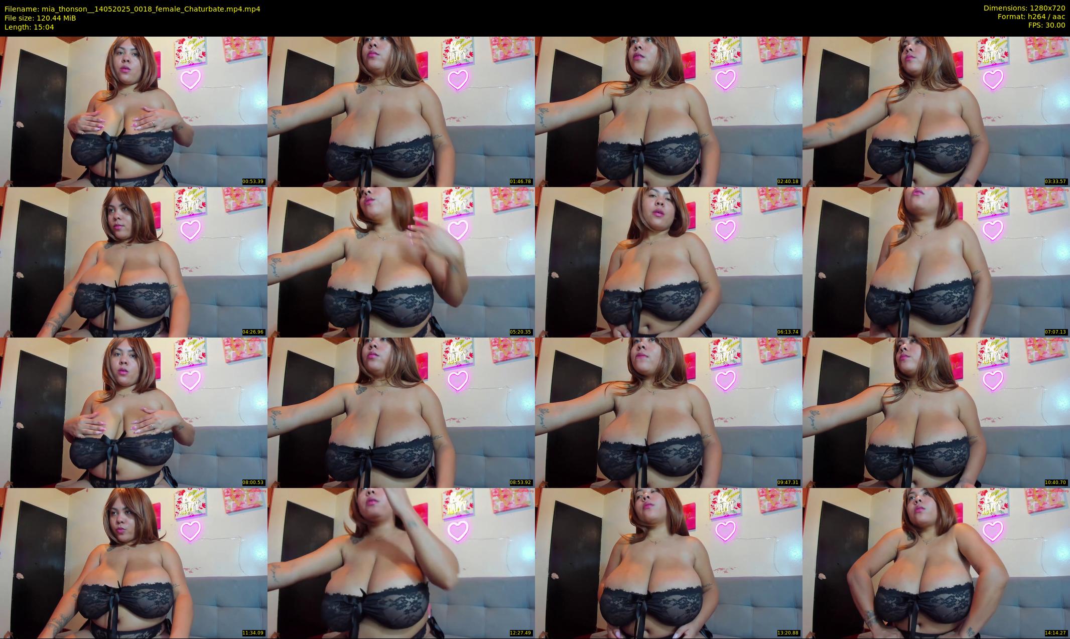 mia_thonson_ — 16 minute Chaturbate female cam show recording, 720p, May 14, 2025