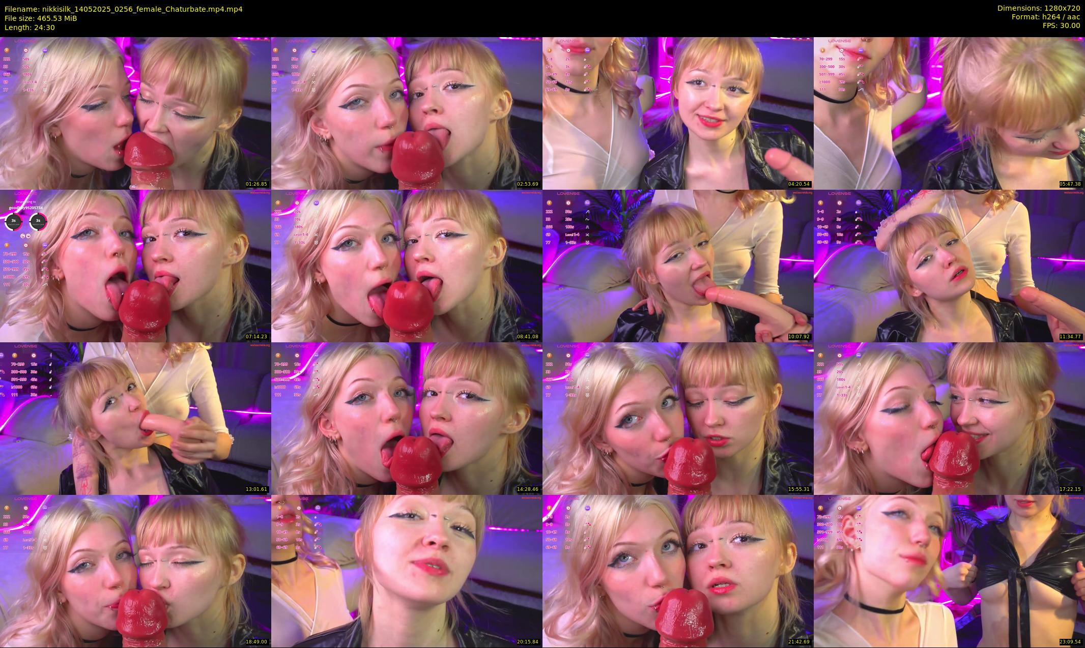 nikkisilk — 25 minute Chaturbate female cam show recording, 720p, May 14, 2025