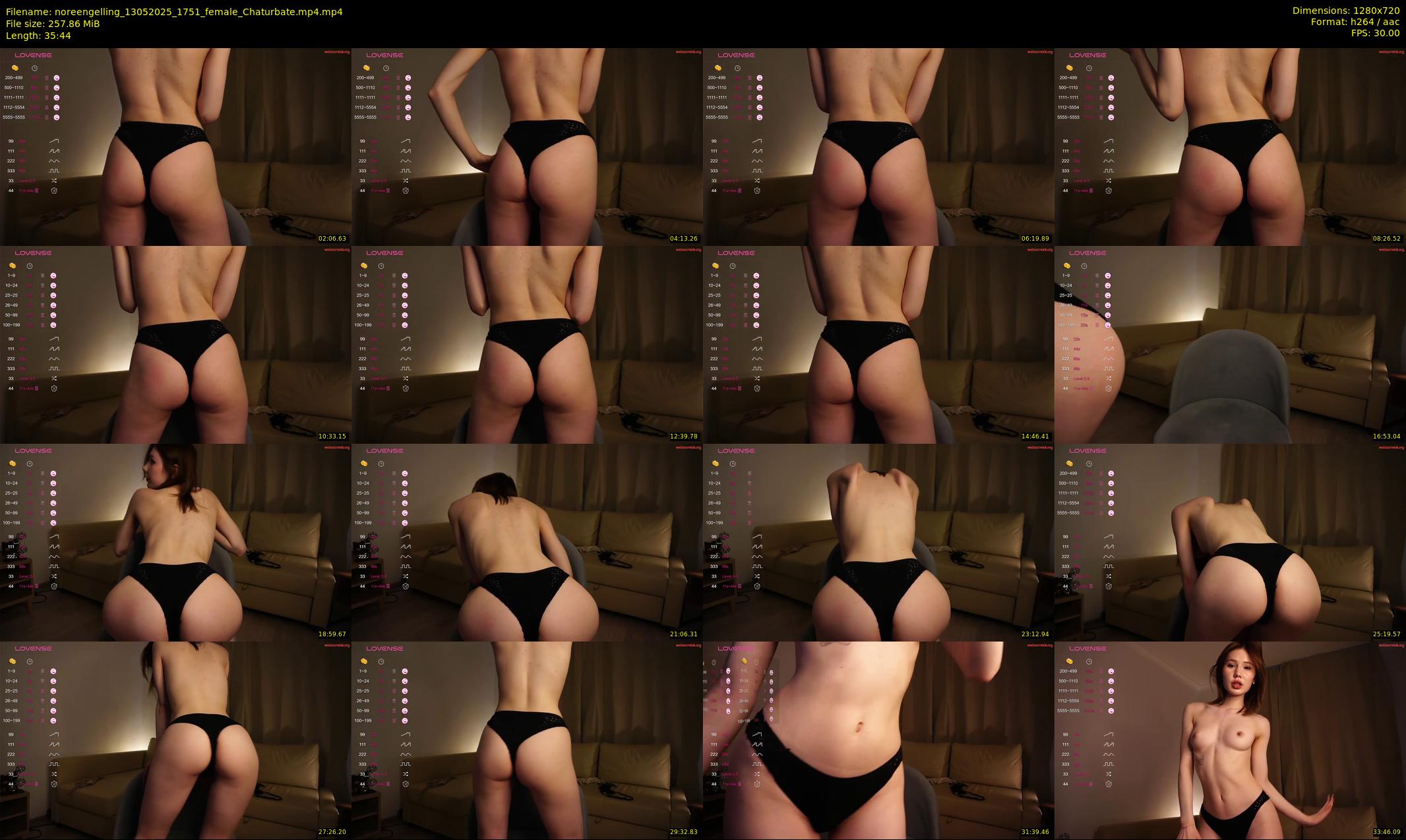 noreengelling — 36 minute Chaturbate female cam show recording, 720p, May 13, 2025