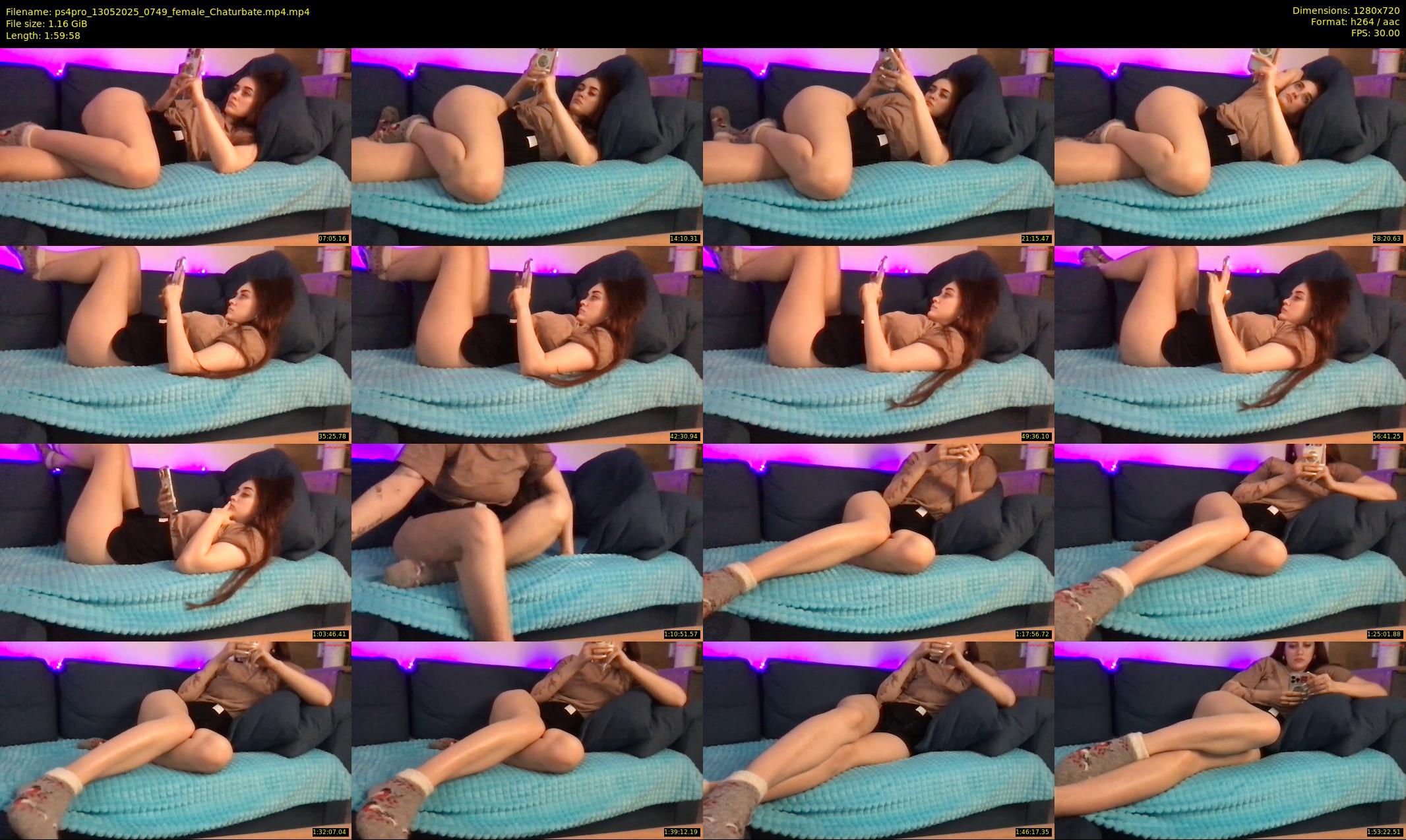 ps4pro — 120 minute Chaturbate female cam show recording, 720p, May 13, 2025
