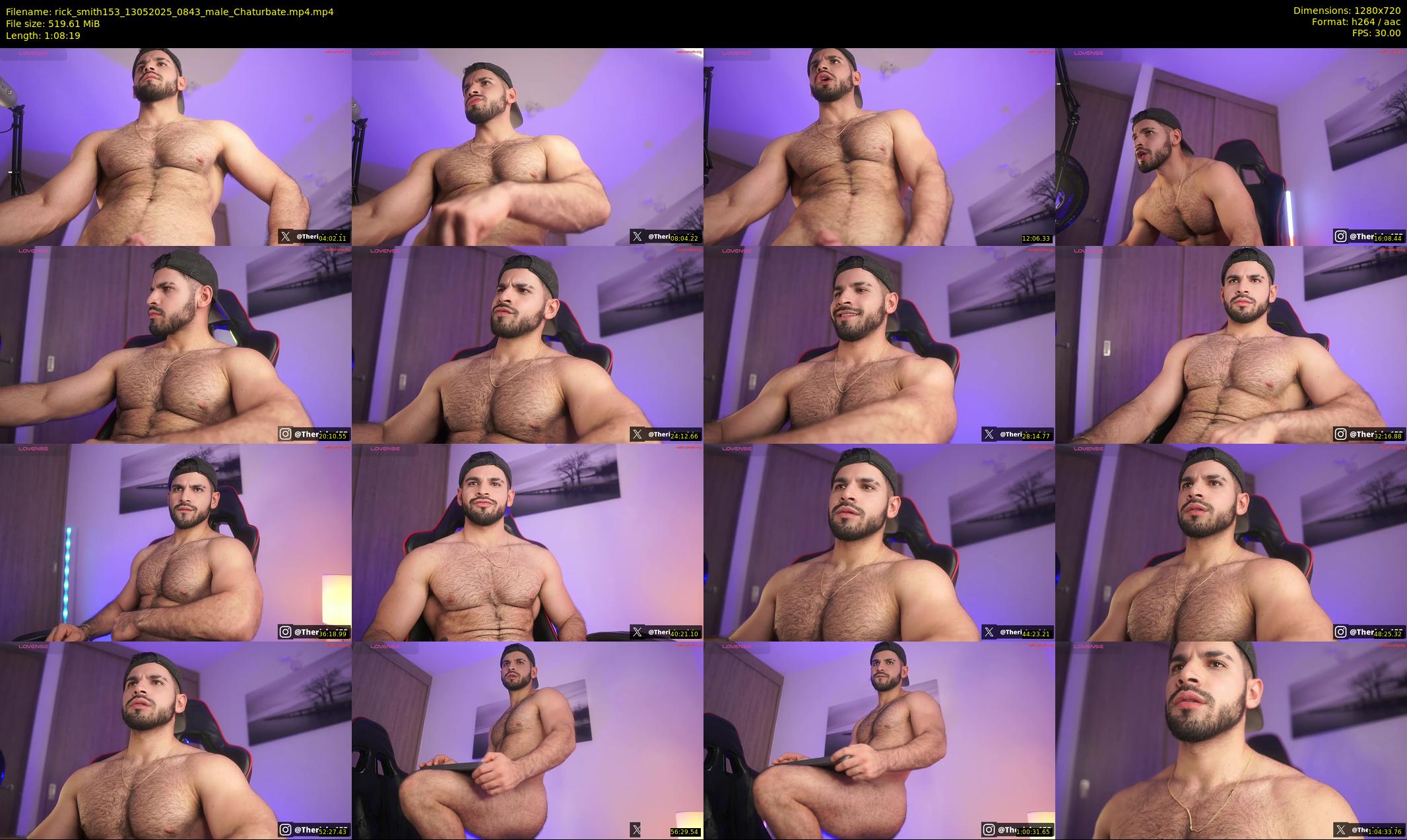 rick_smith153 — 69 minute Chaturbate male cam show recording, 720p, May 13, 2025