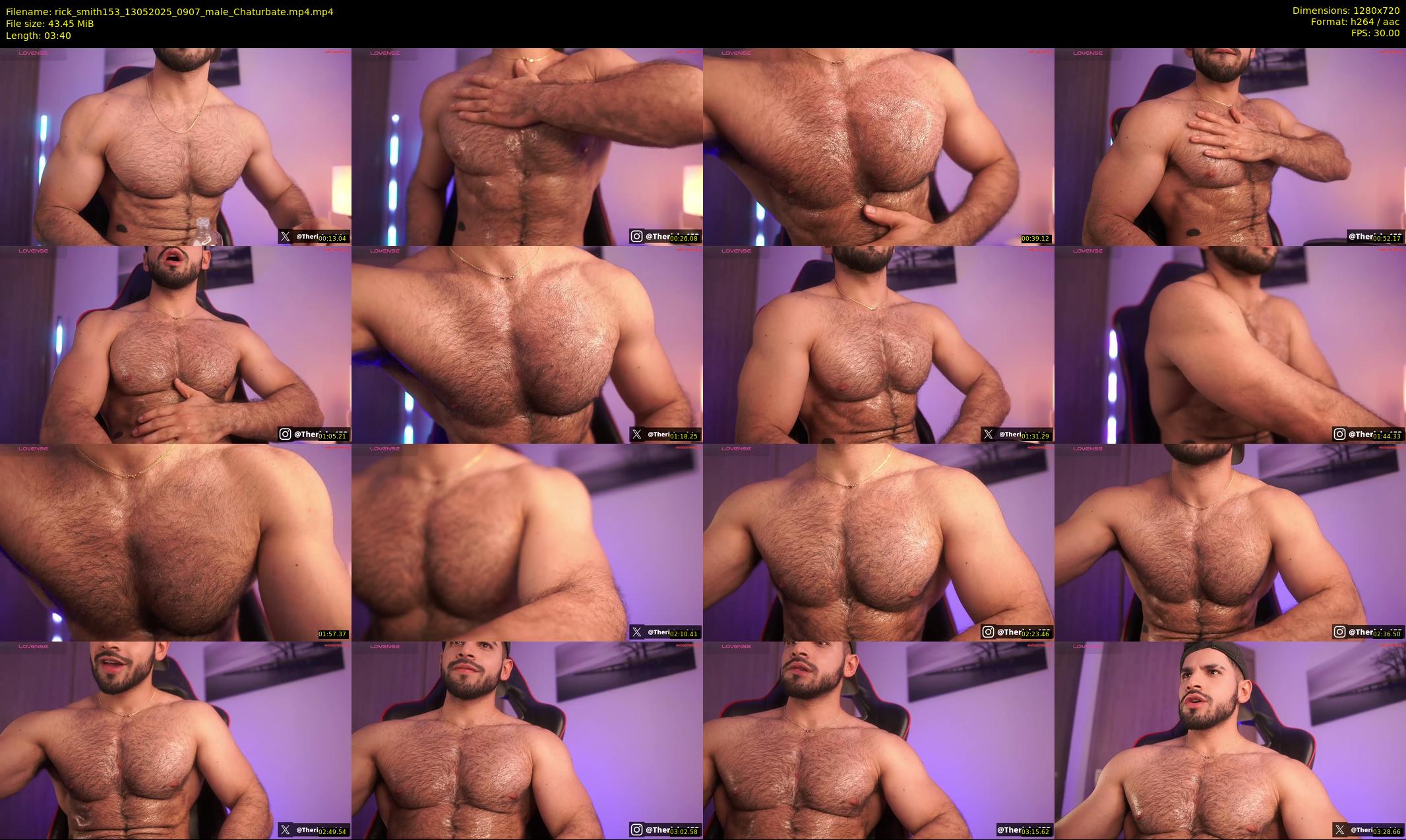 rick_smith153 — 4 minute Chaturbate male cam show recording, 720p, May 13, 2025