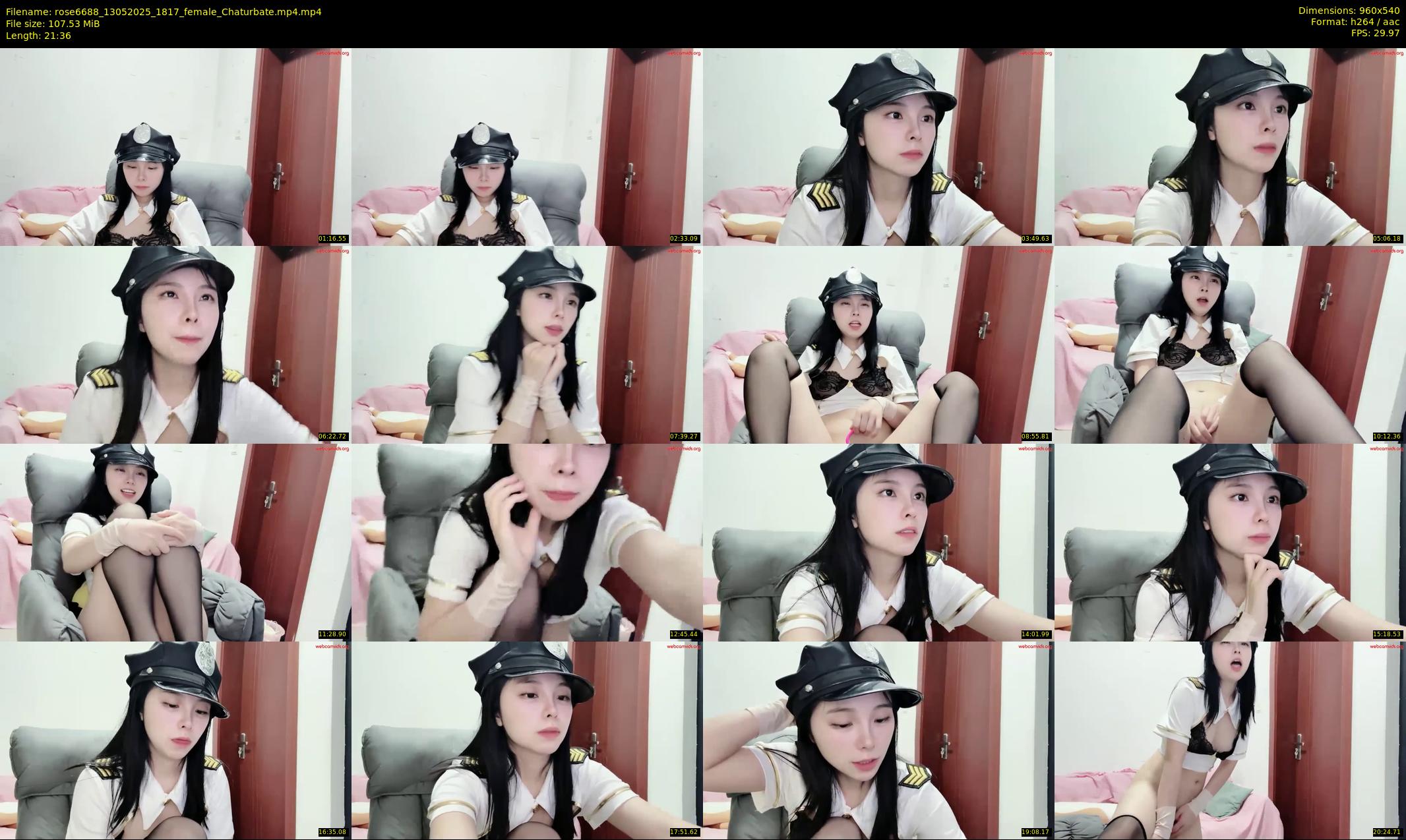 rose6688 — 22 minute Chaturbate female cam show recording, 480p, May 13, 2025
