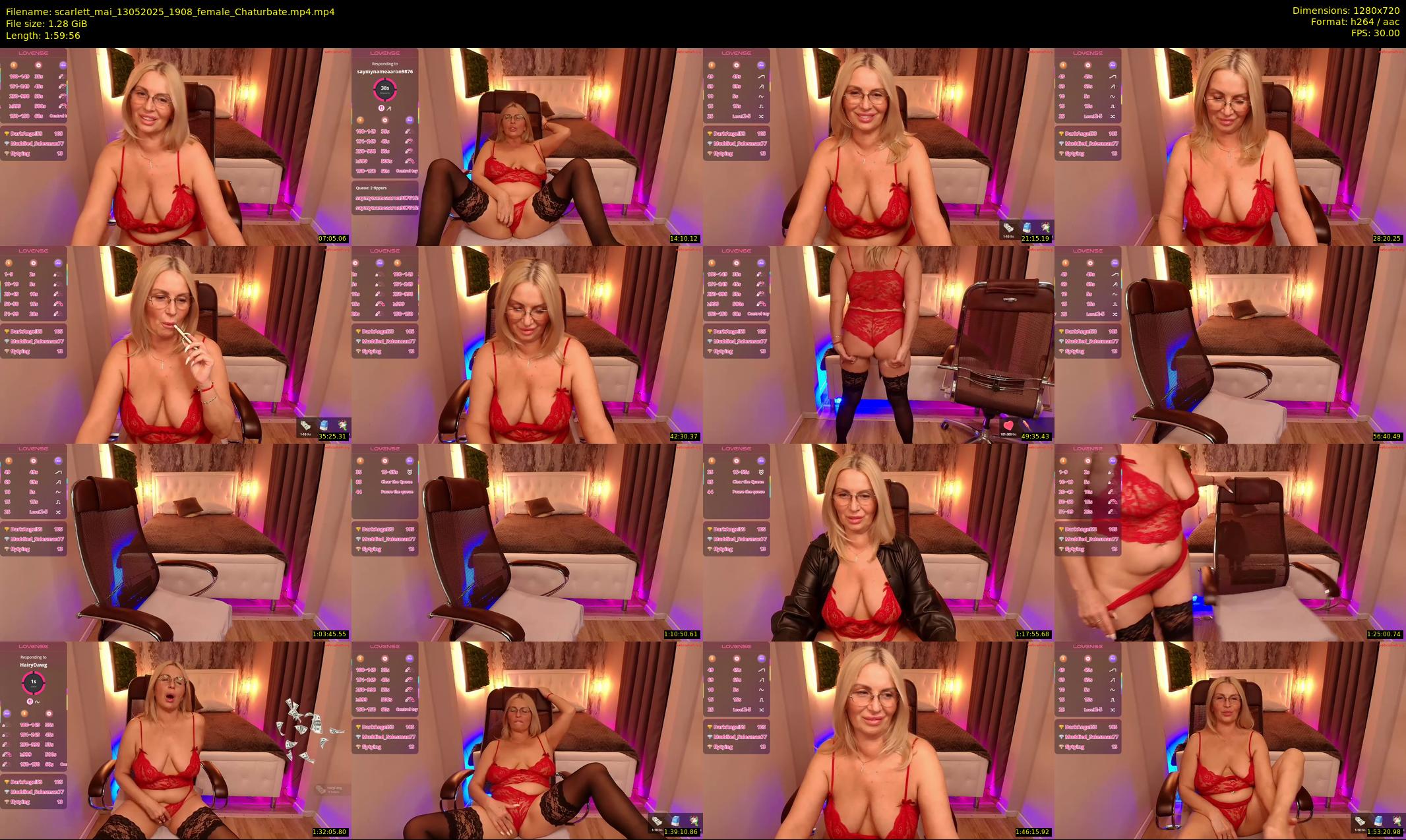 scarlett_mai — 120 minute Chaturbate female cam show recording, 720p, May 13, 2025