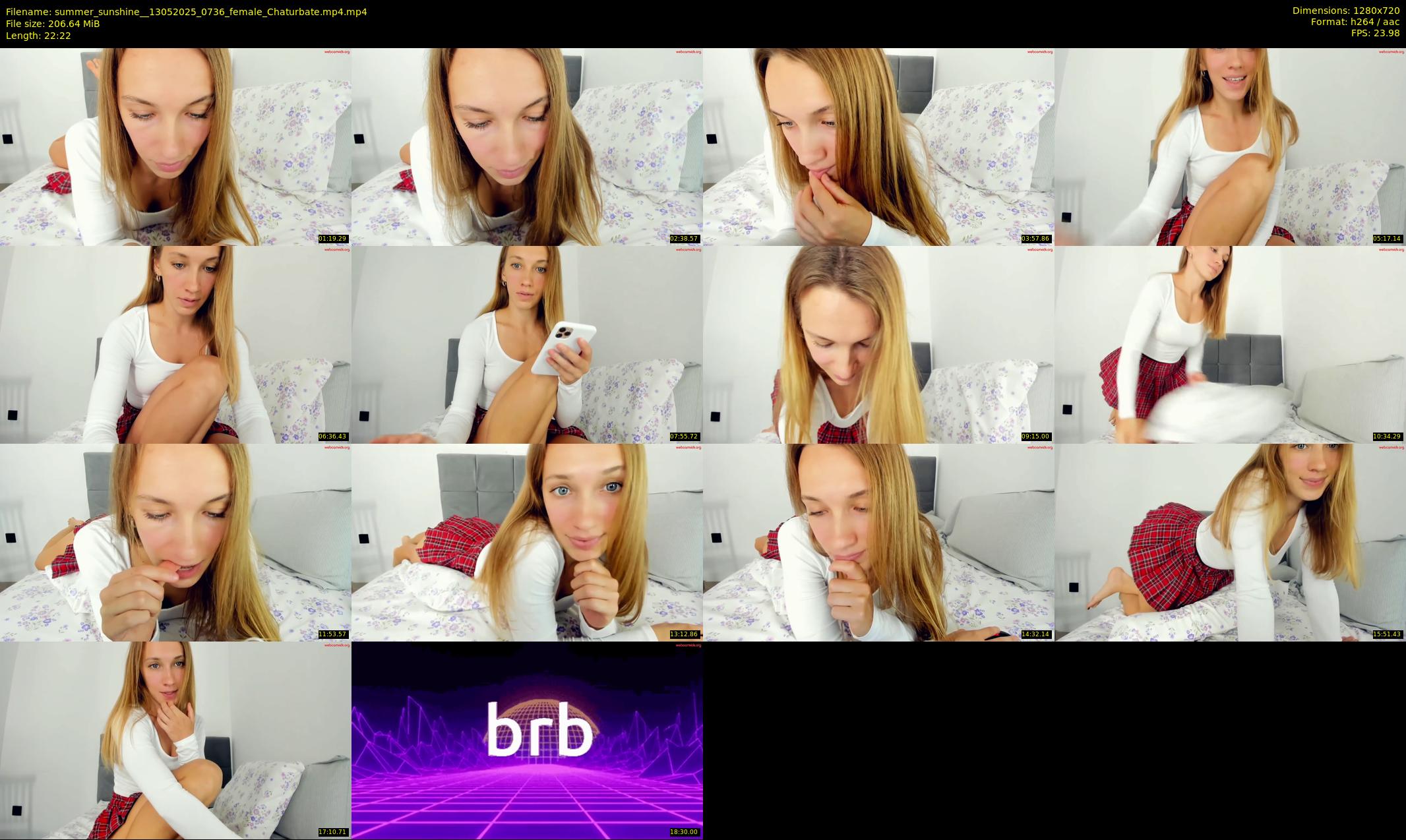 summer_sunshine_ — 23 minute Chaturbate female cam show recording, 720p, May 13, 2025