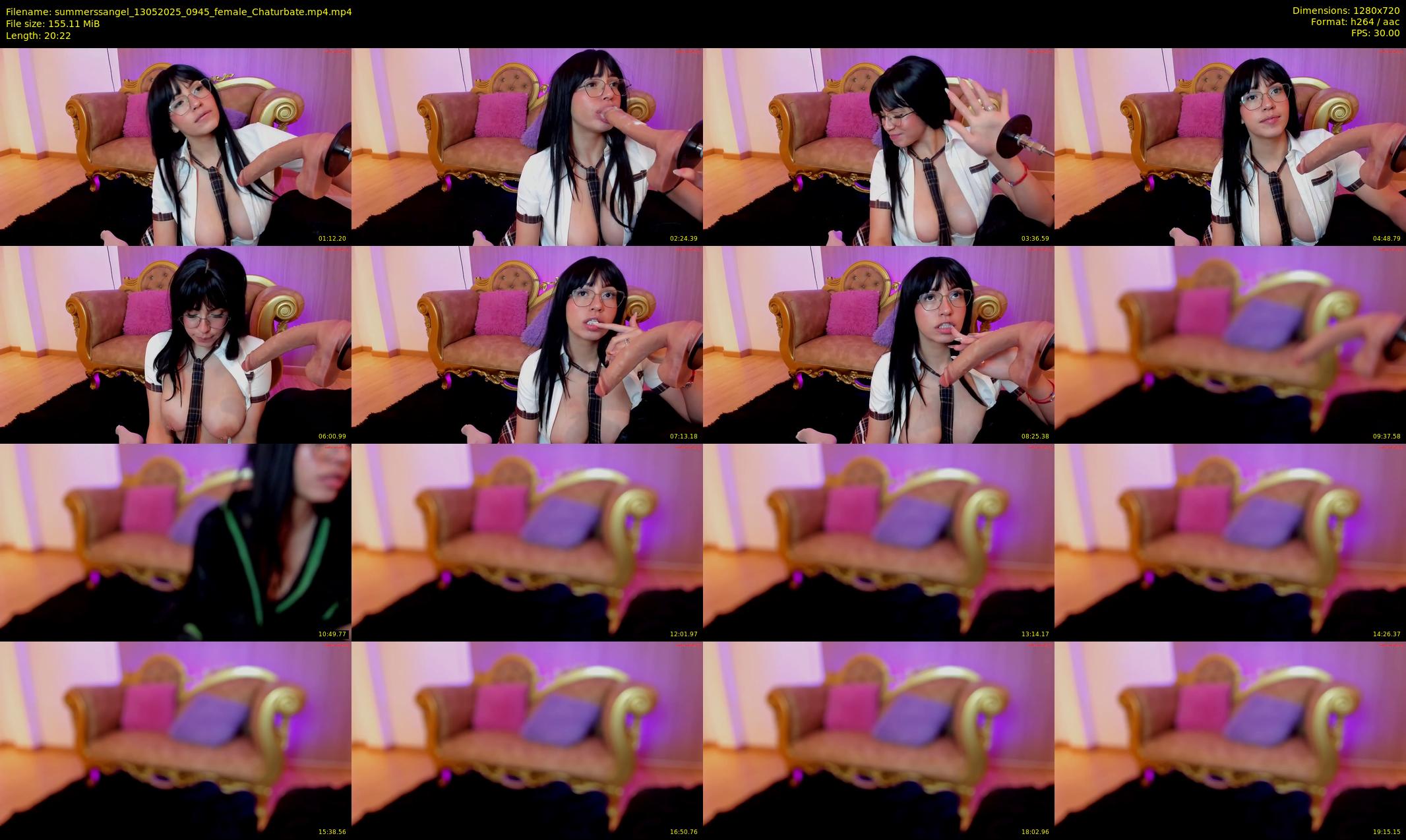 summerssangel — 21 minute Chaturbate female cam show recording, 720p, May 13, 2025