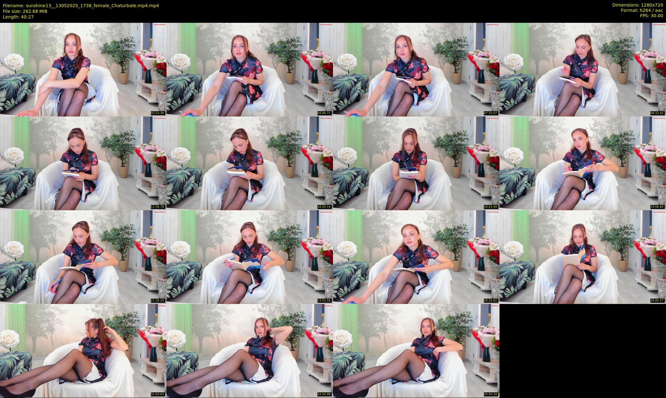 sunshine13_ — 41 minute Chaturbate female cam show recording, 720p, May 13, 2025