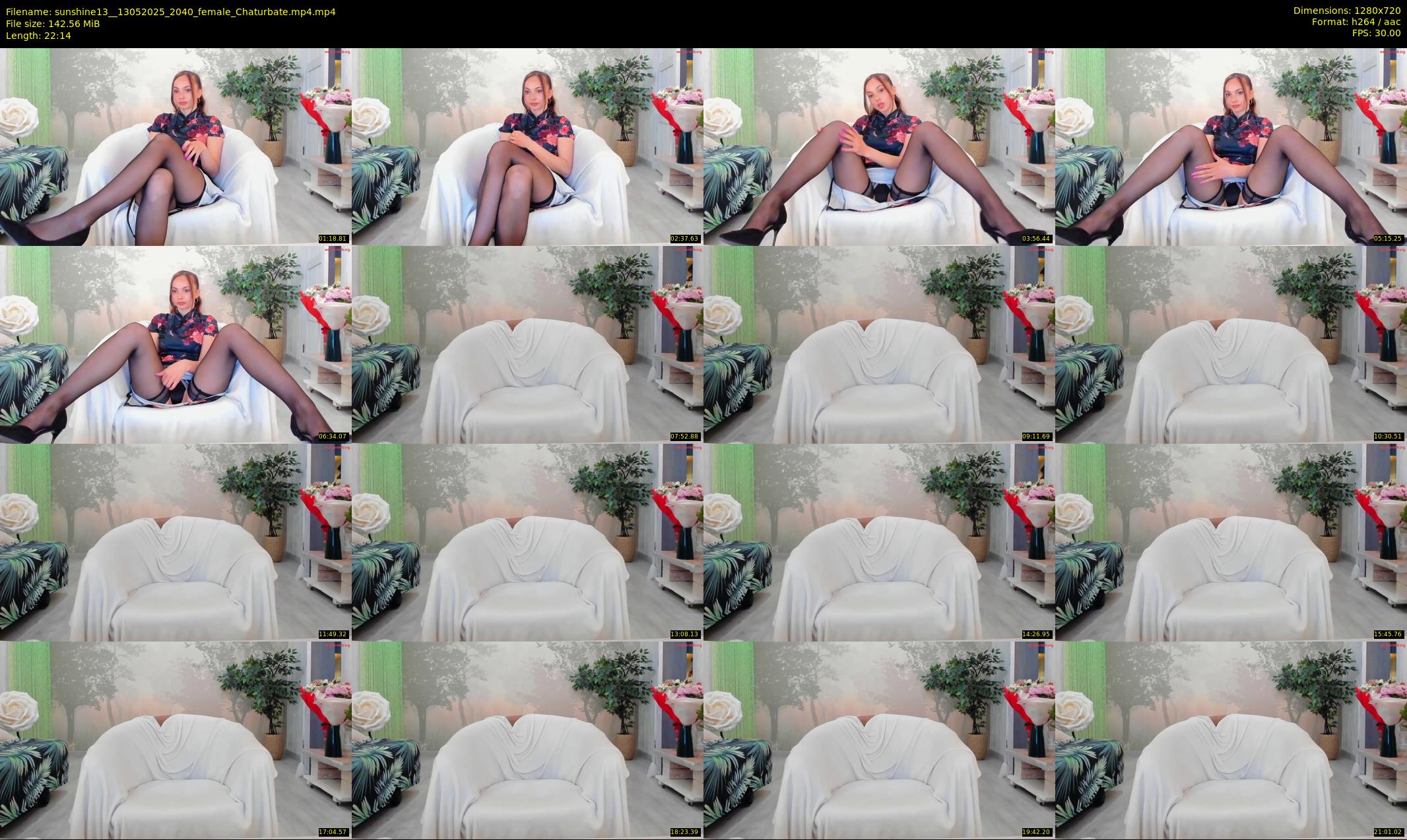 sunshine13_ — 23 minute Chaturbate female cam show recording, 720p, May 13, 2025