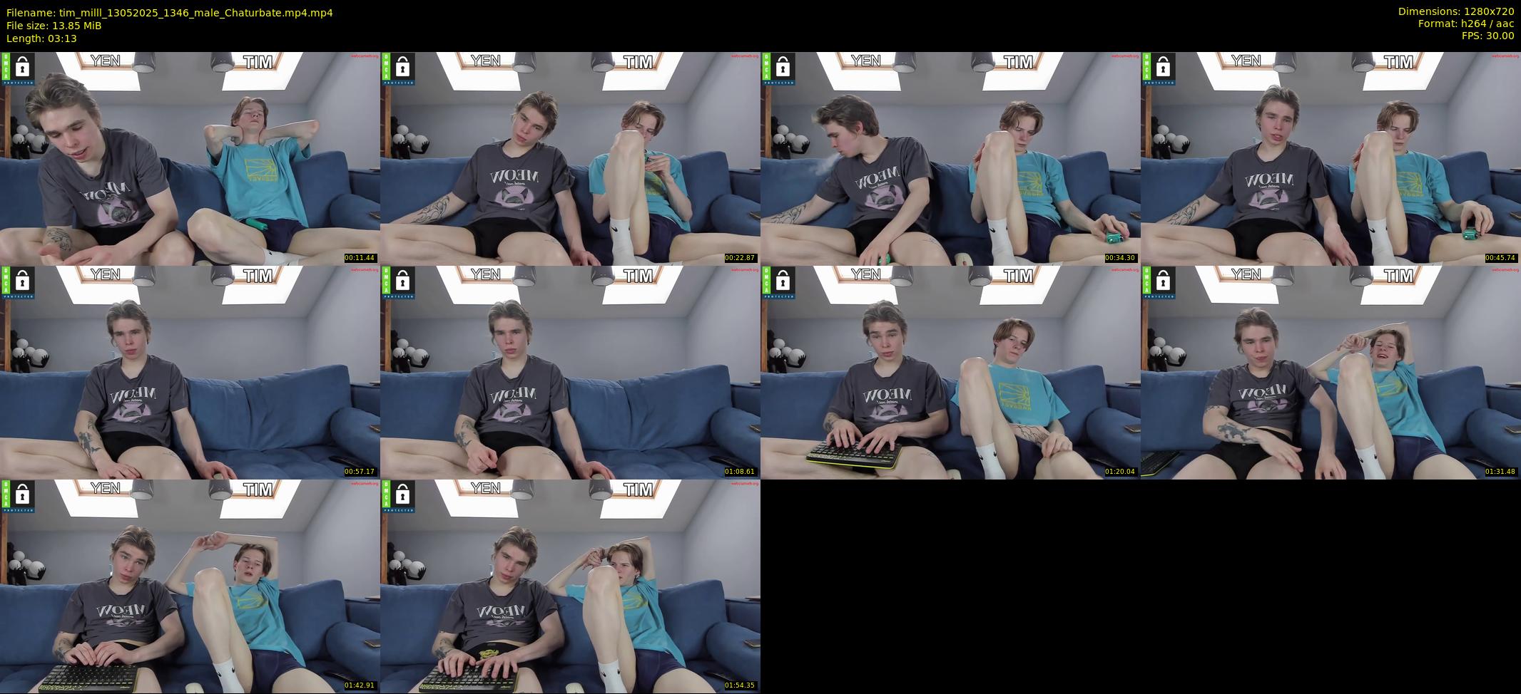 tim_milll — 4 minute Chaturbate male cam show recording, 720p, May 13, 2025