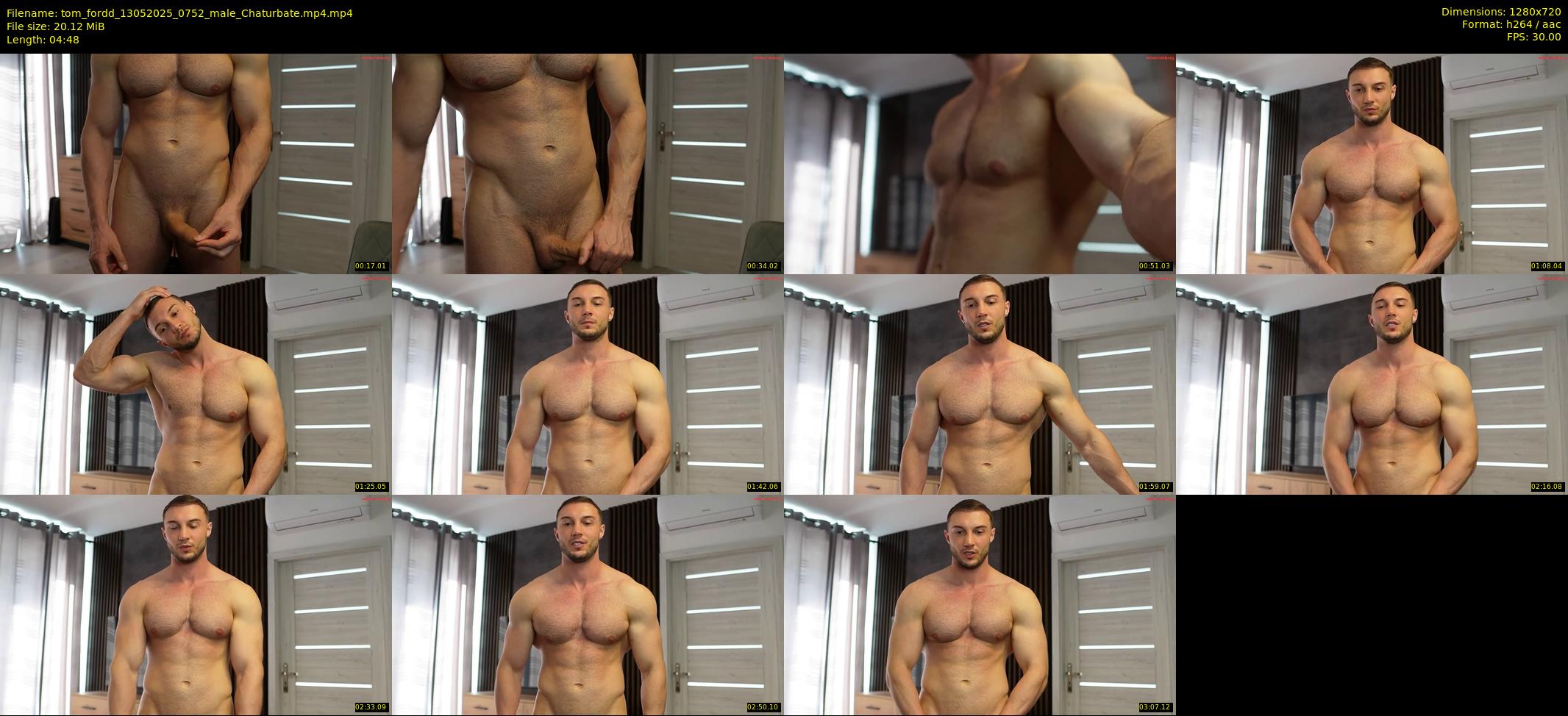 tom_fordd — 5 minute Chaturbate male cam show recording, 720p, May 13, 2025